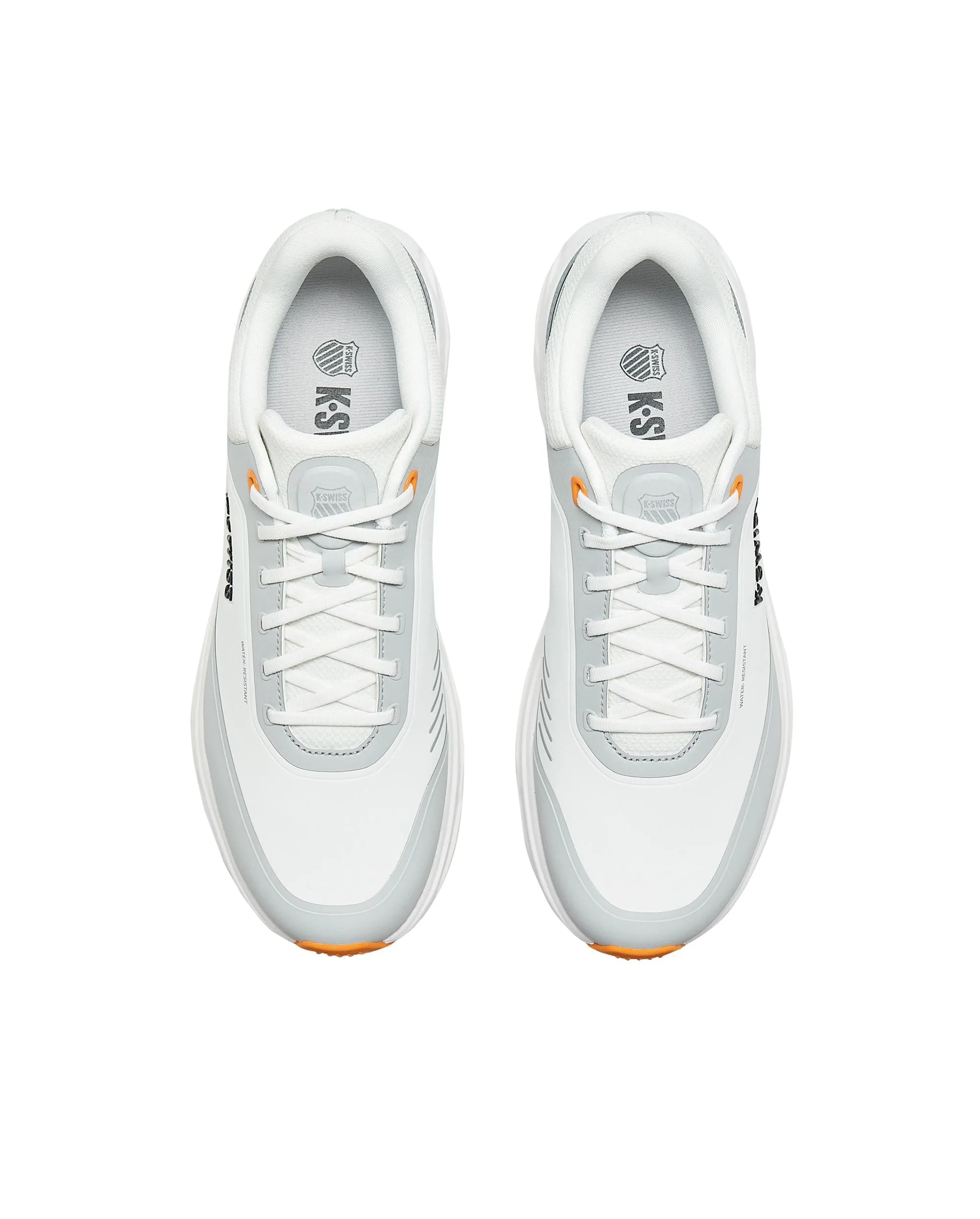 09363-183-M | MEN'S TUBES PRO LTH WATER RESISTANT SNEAKERS | WHITE/MARIGOLD