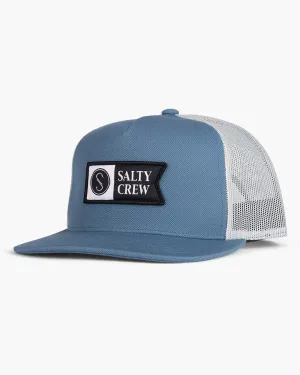 Alpha Twill Trucker - Slate