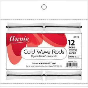 Annie Cold Wave Rods 7/16 Short White
