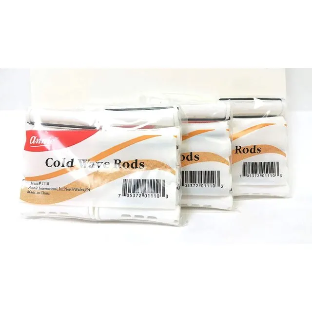 Annie Cold Wave Rods 7/16 Short White