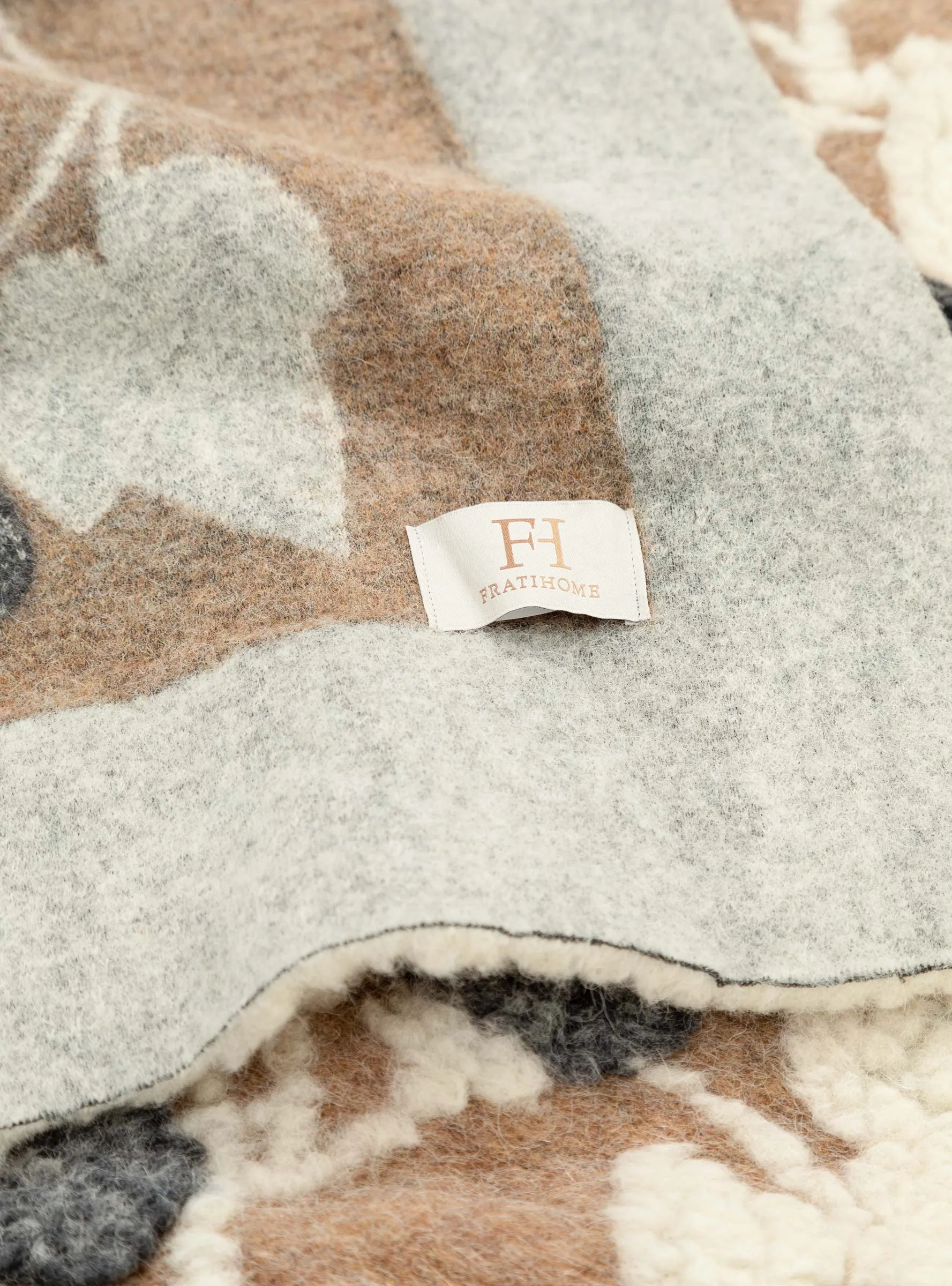Armonia Grigio Blanket Beige & Off White