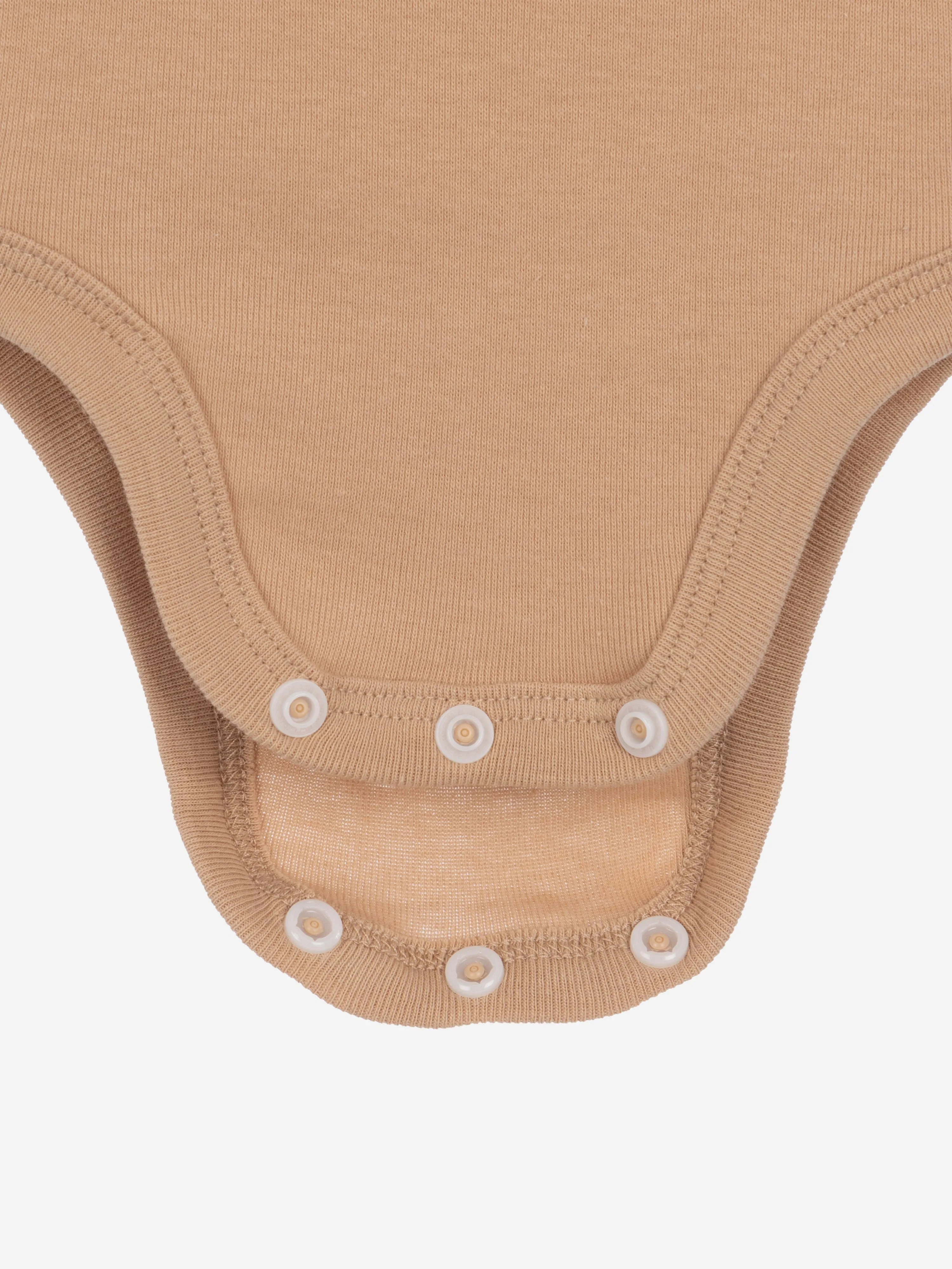 Baby 5 Piece Bodysuit Set in Brown