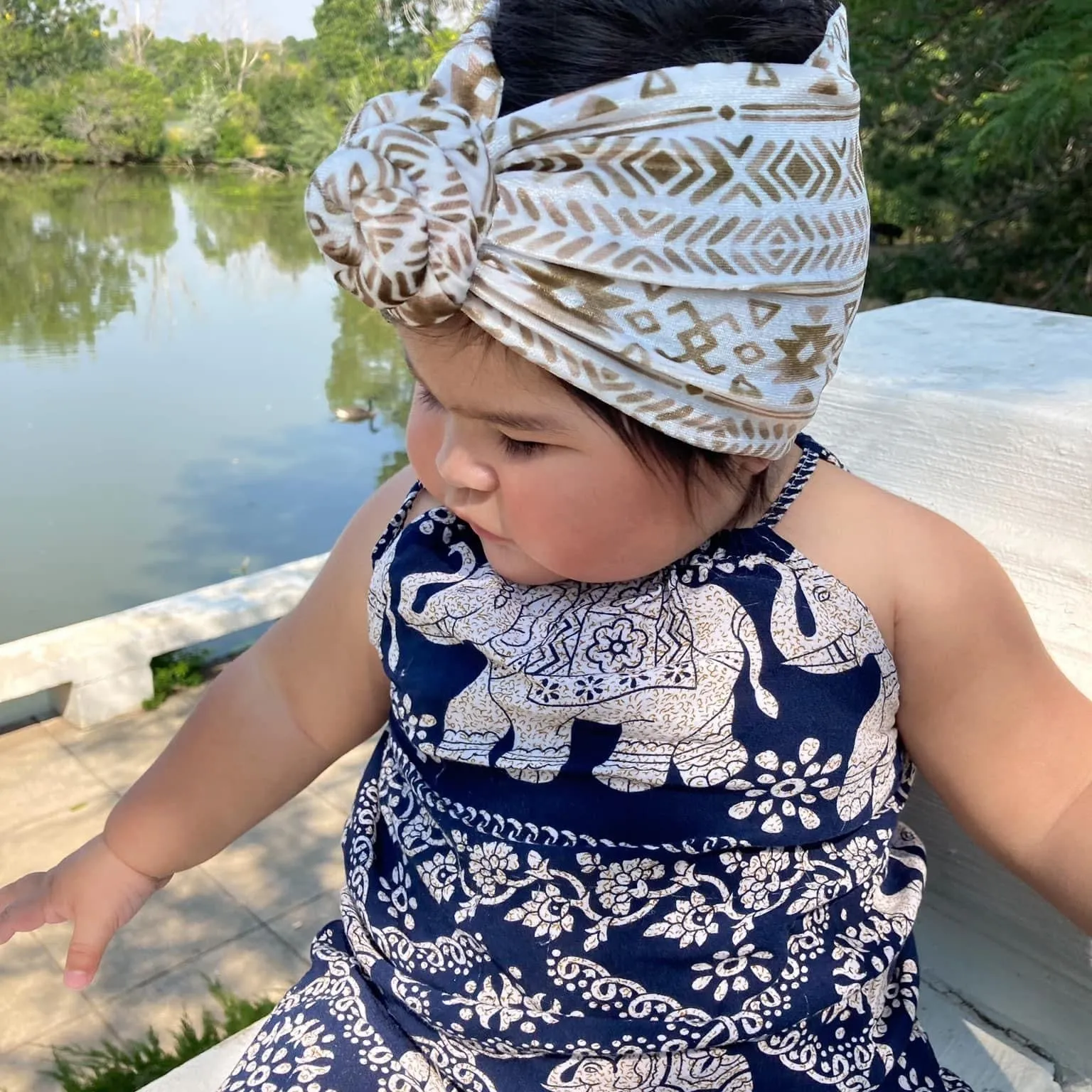 Baby Boho Velvet Knots