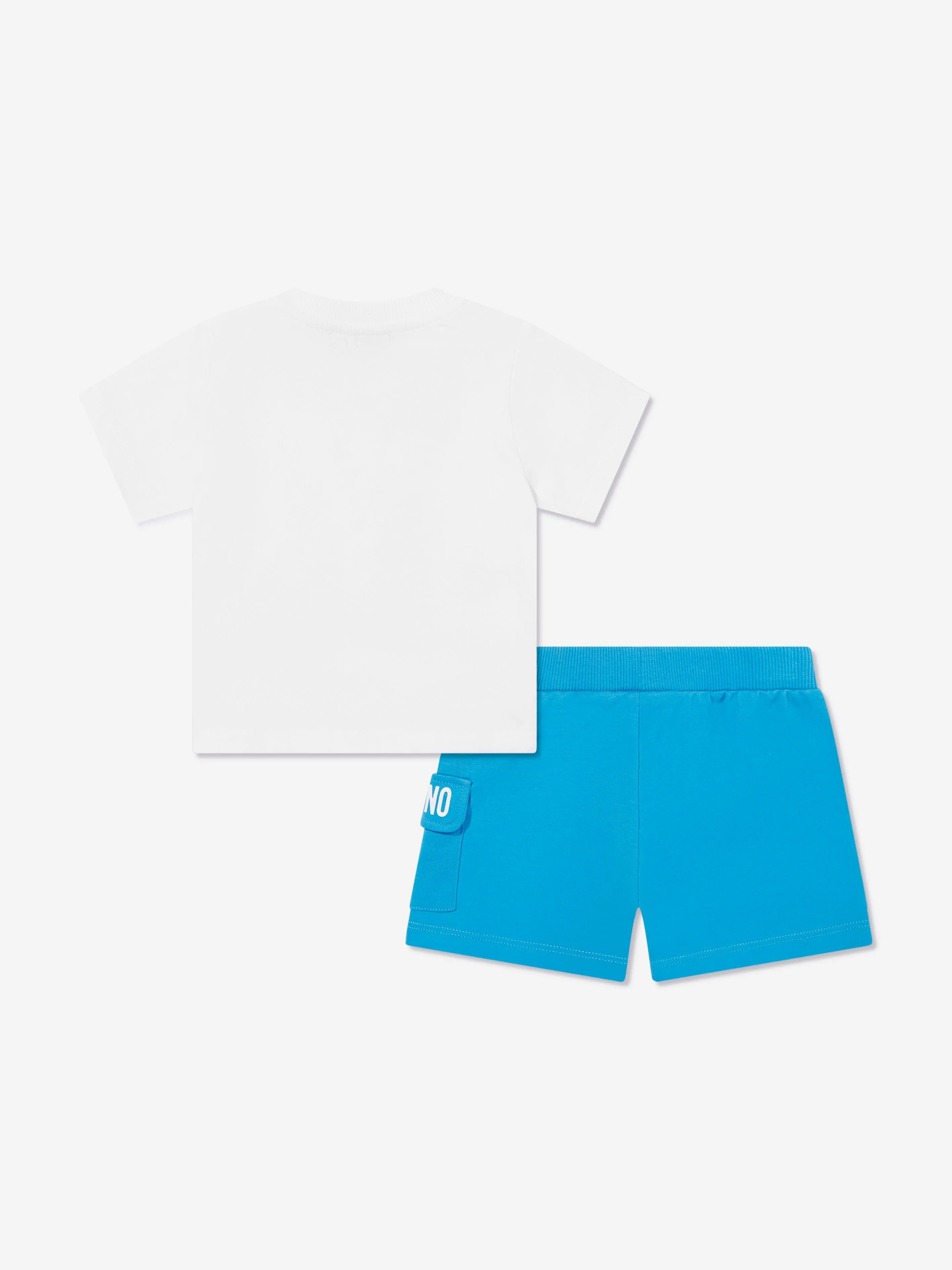 Baby Boys T-Shirt and Shorts Set in Blue