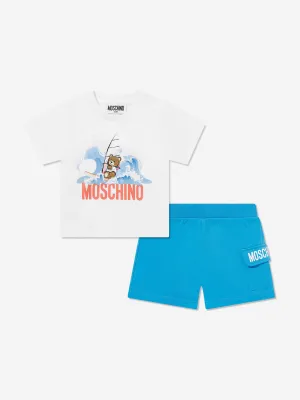 Baby Boys T-Shirt and Shorts Set in Blue