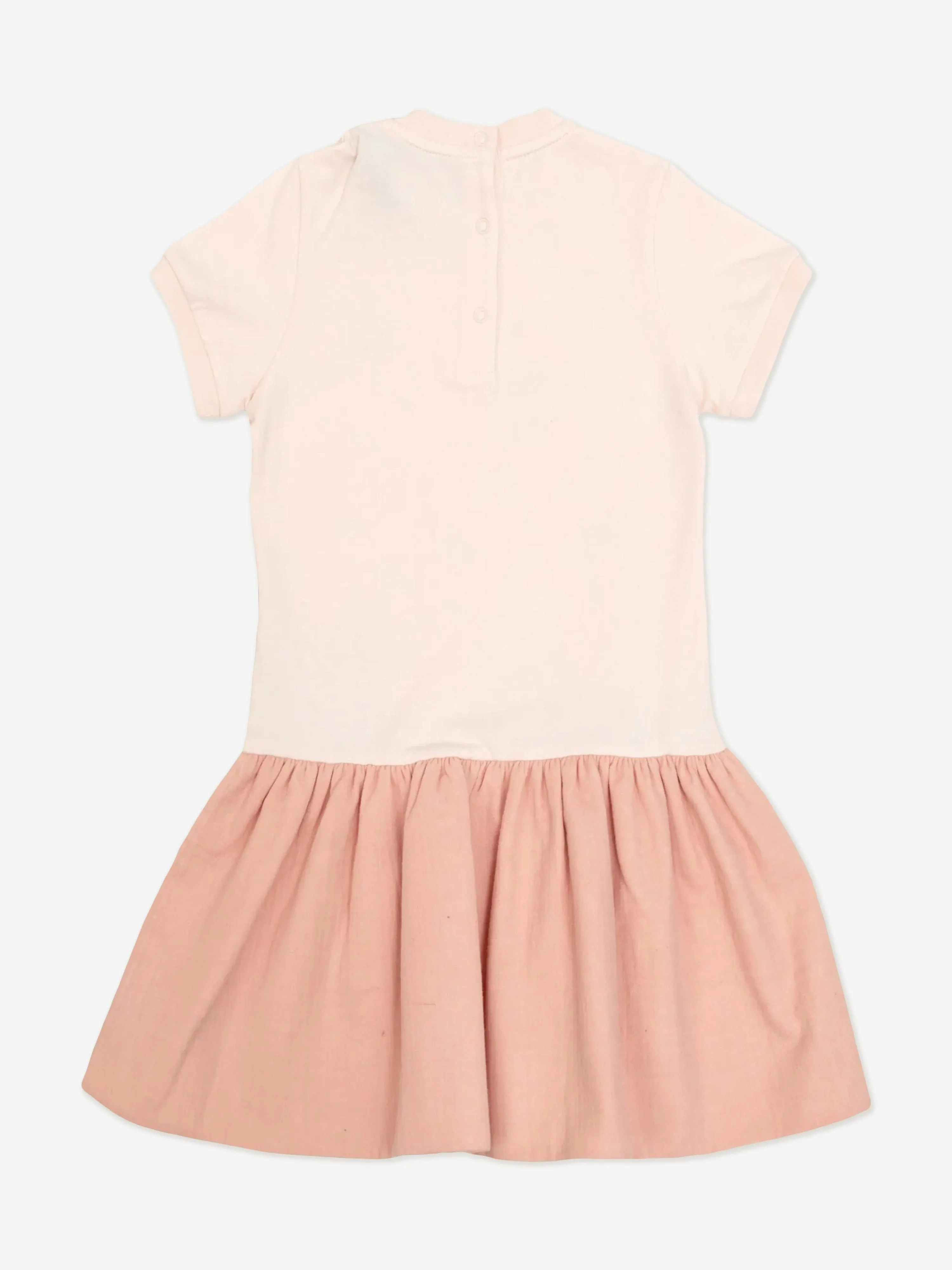 Baby Girls Logo Dress in Pink