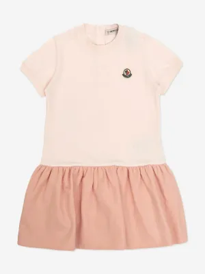 Baby Girls Logo Dress in Pink