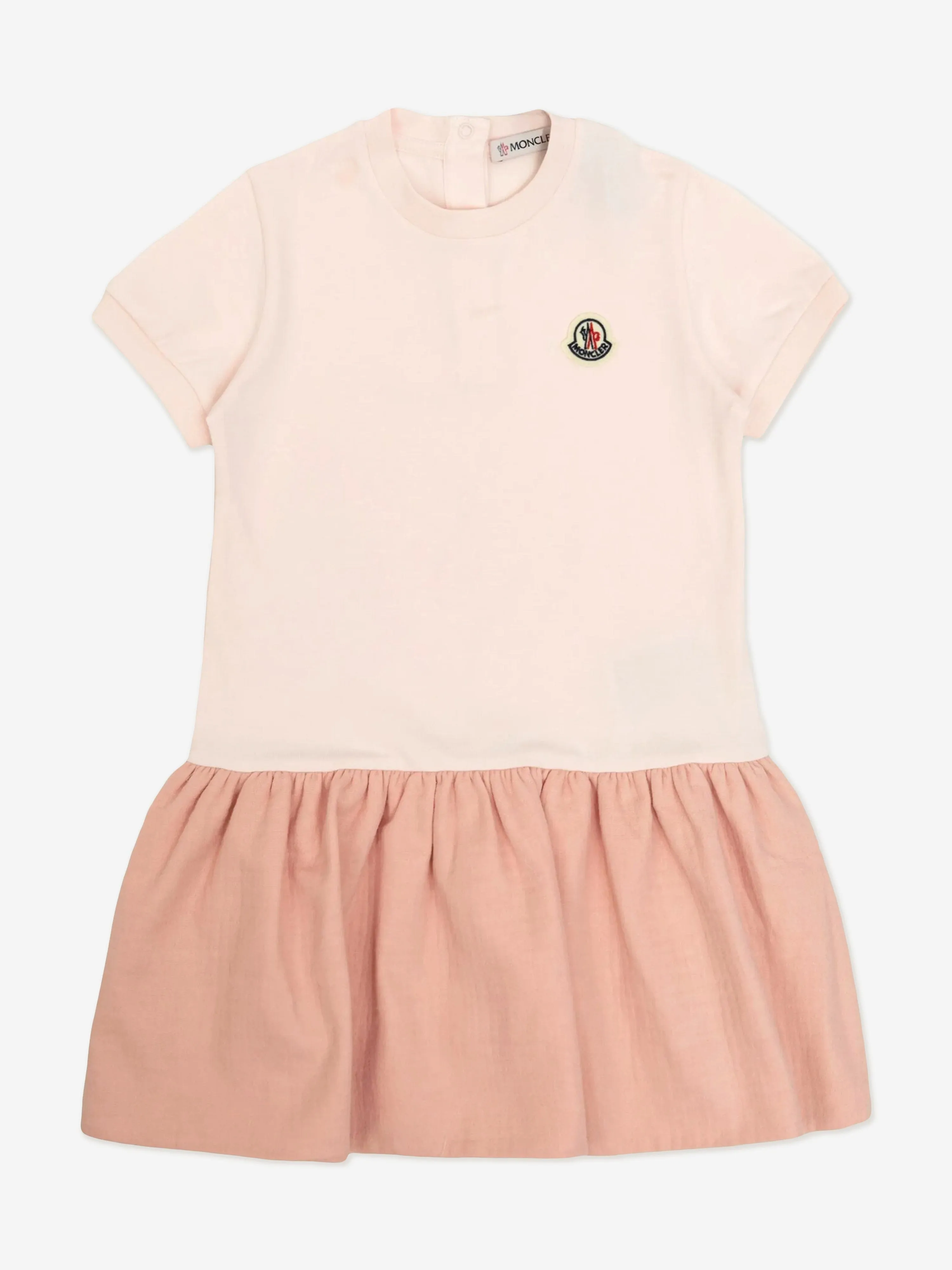 Baby Girls Logo Dress in Pink