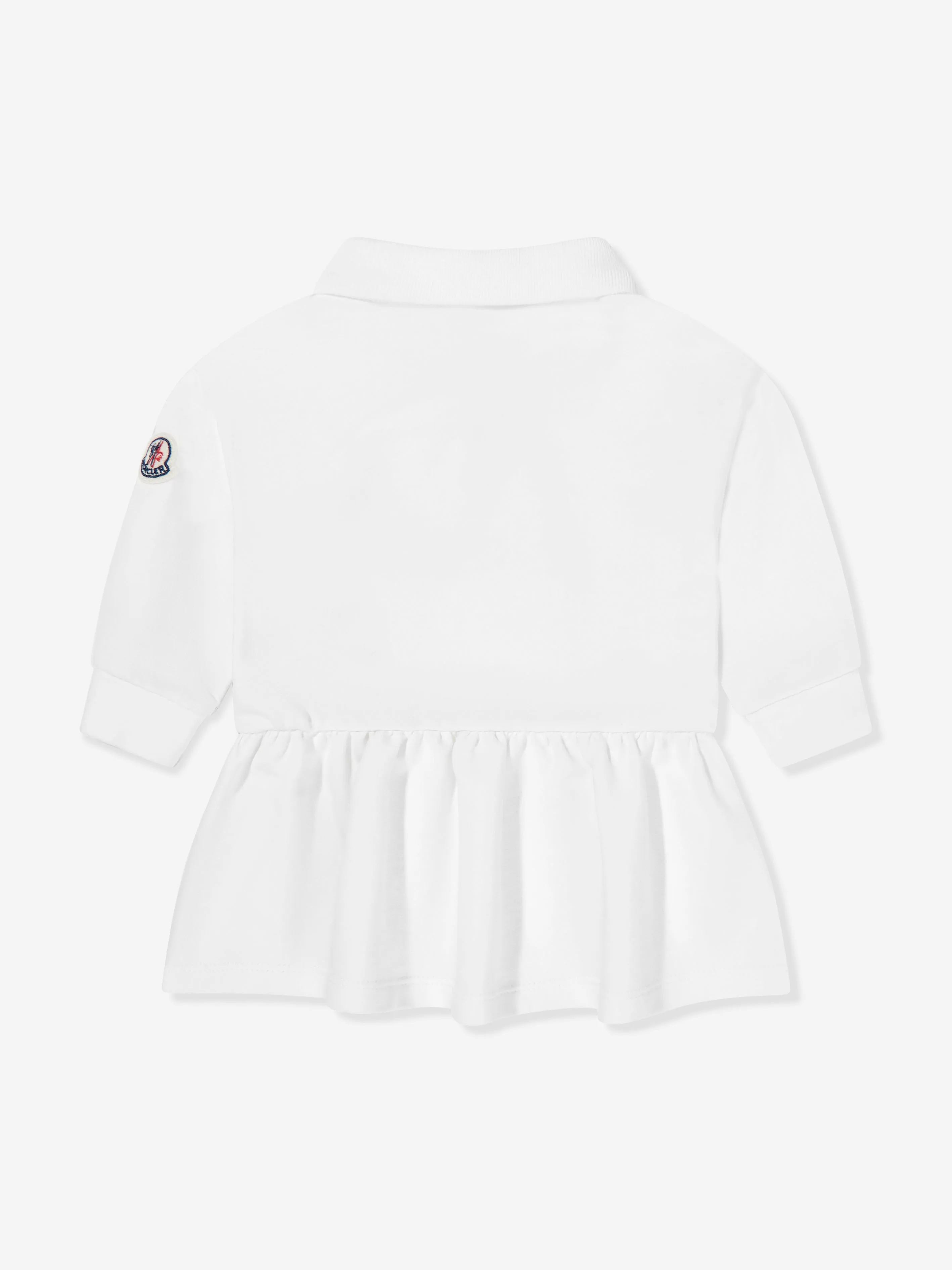 Baby Girls Logo Sweater Dress in Ivory