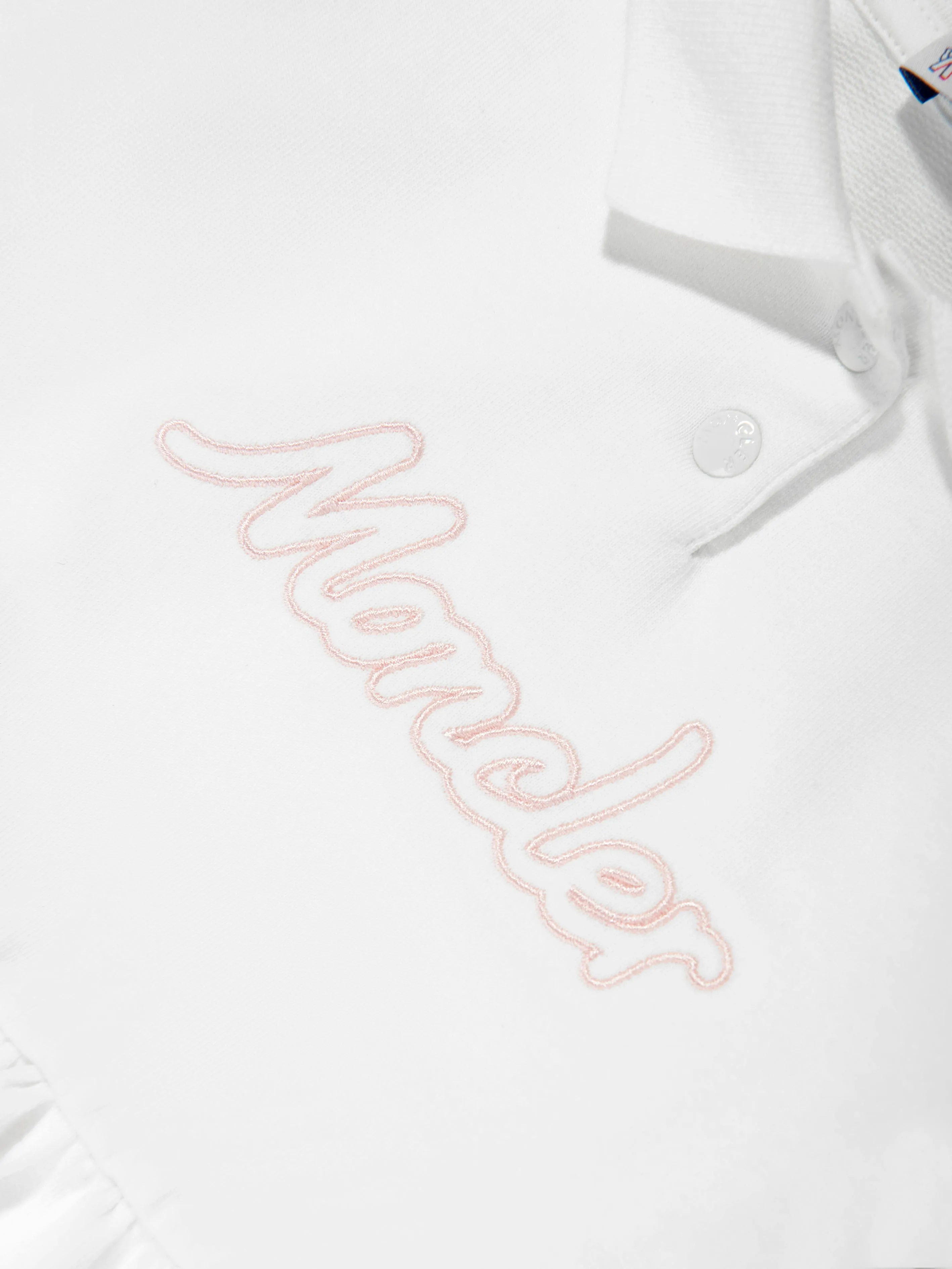 Baby Girls Logo Sweater Dress in Ivory