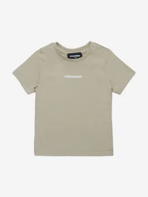 Baby Logo T-Shirt in Beige