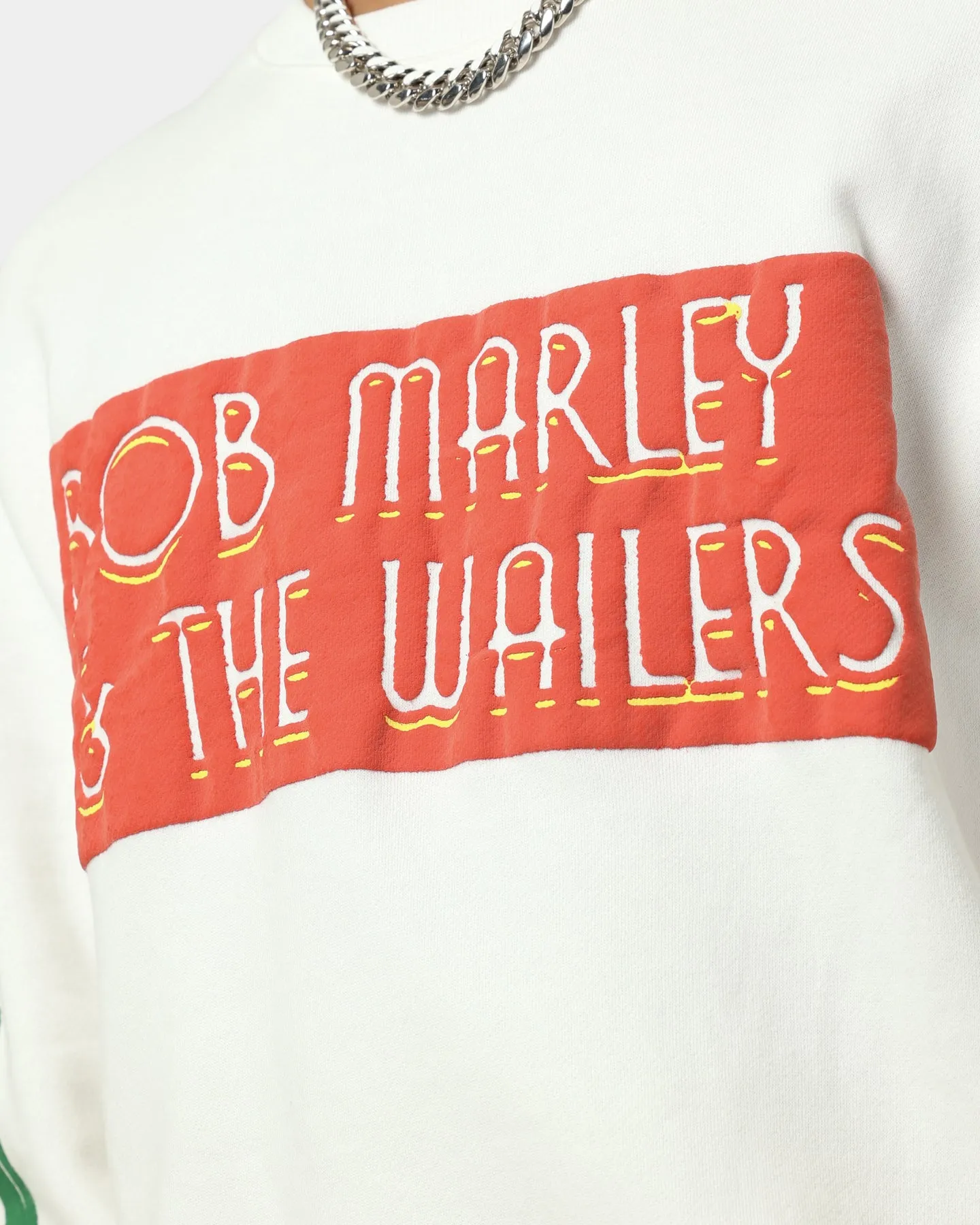 Bob Marley The Wailers Exodus Crewneck Off White
