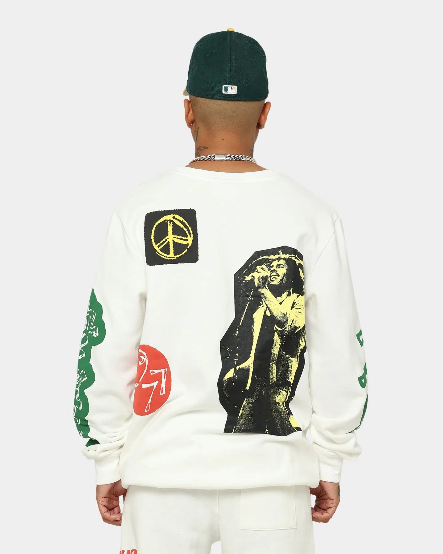 Bob Marley The Wailers Exodus Crewneck Off White