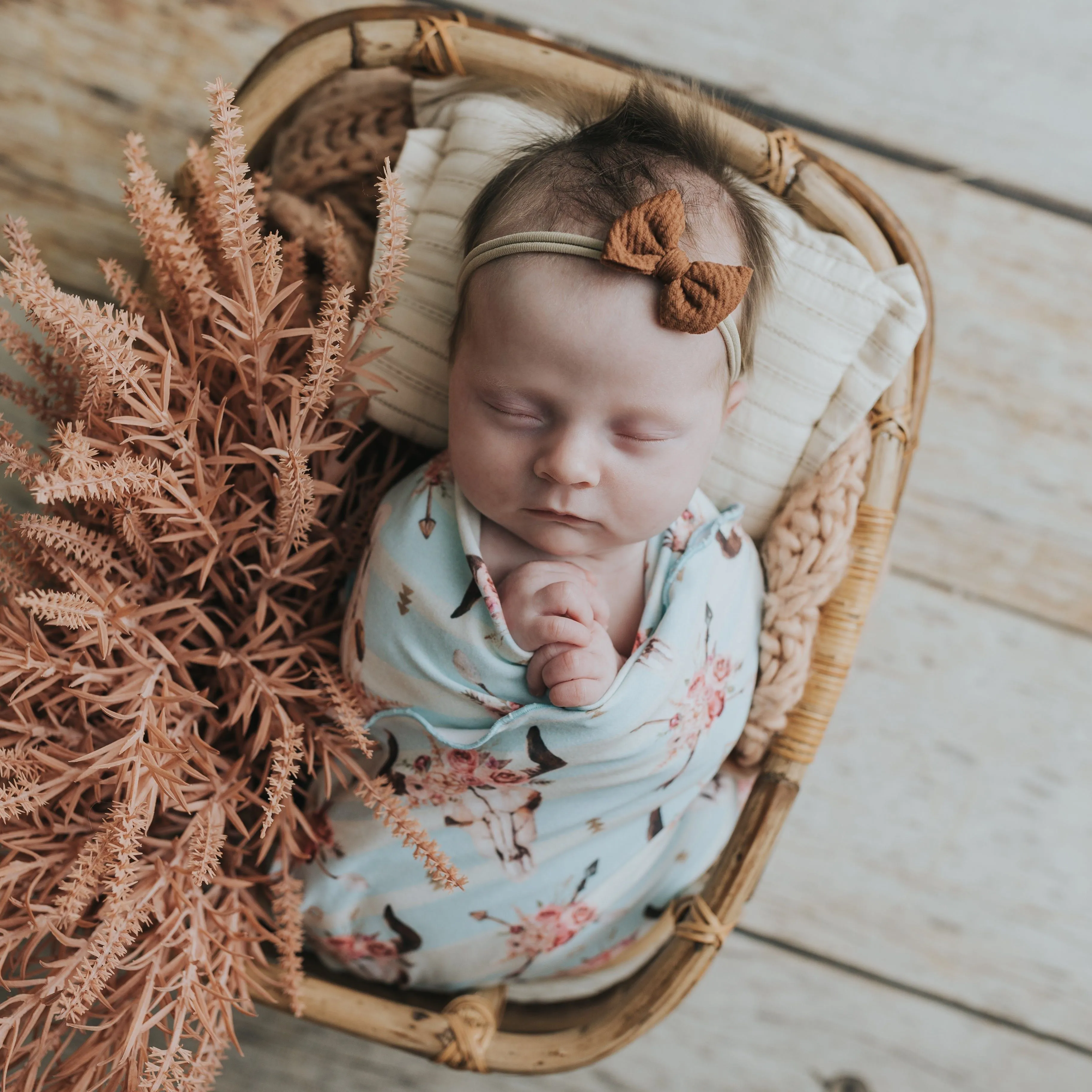 Boho Swaddle Blanket Set