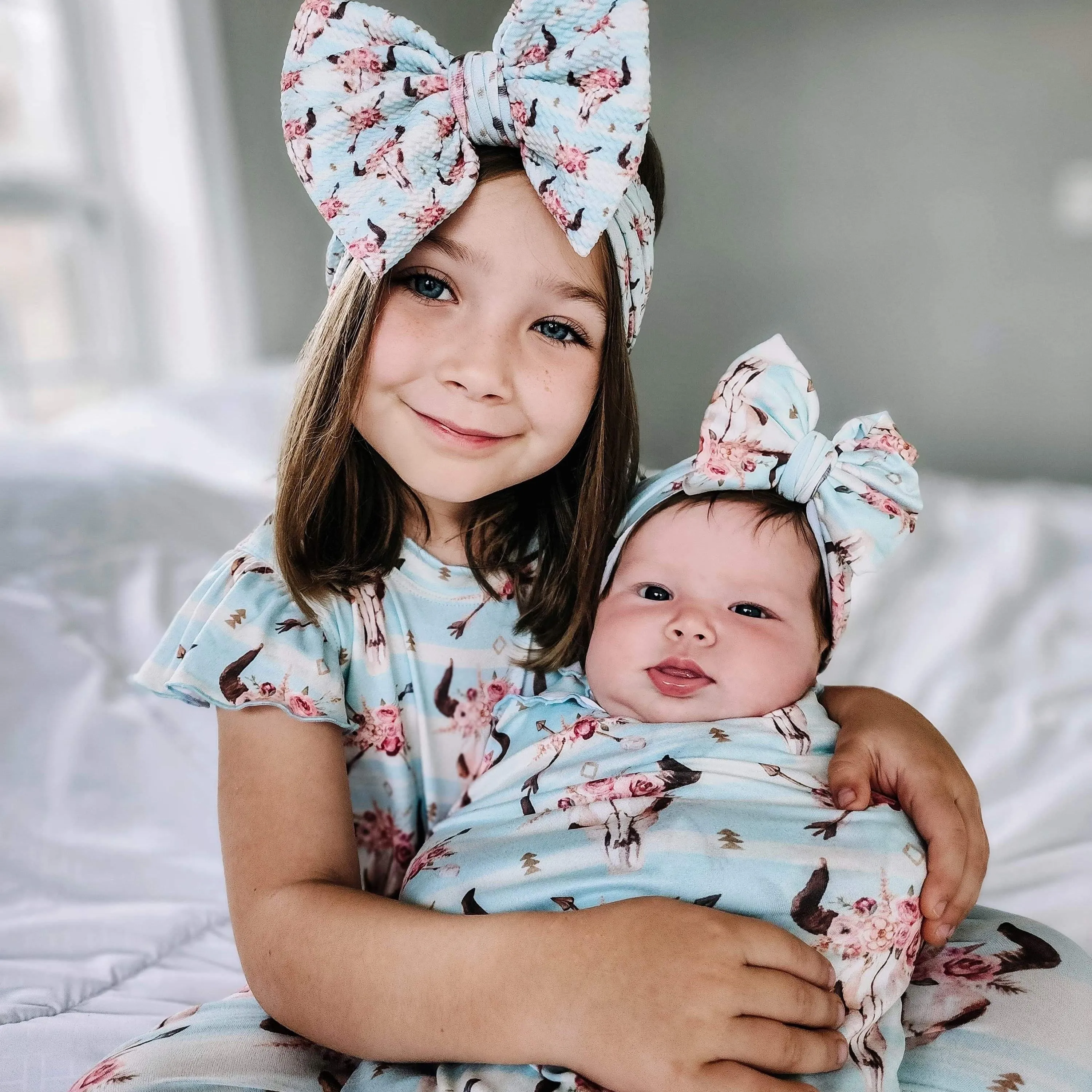 Boho Swaddle Blanket Set