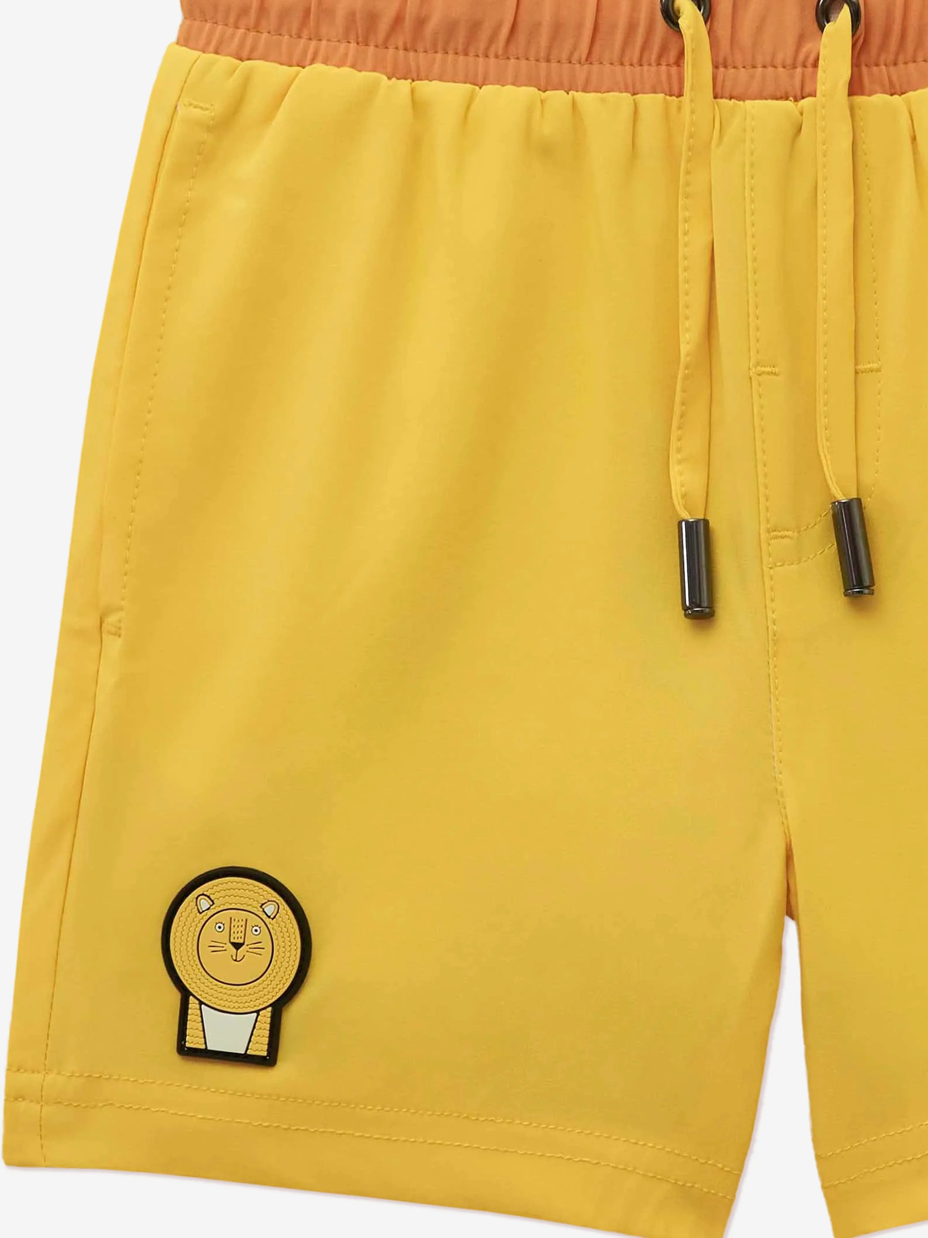 Boys Cub The Lion Swim Shorts in Yellow (UPF50 )