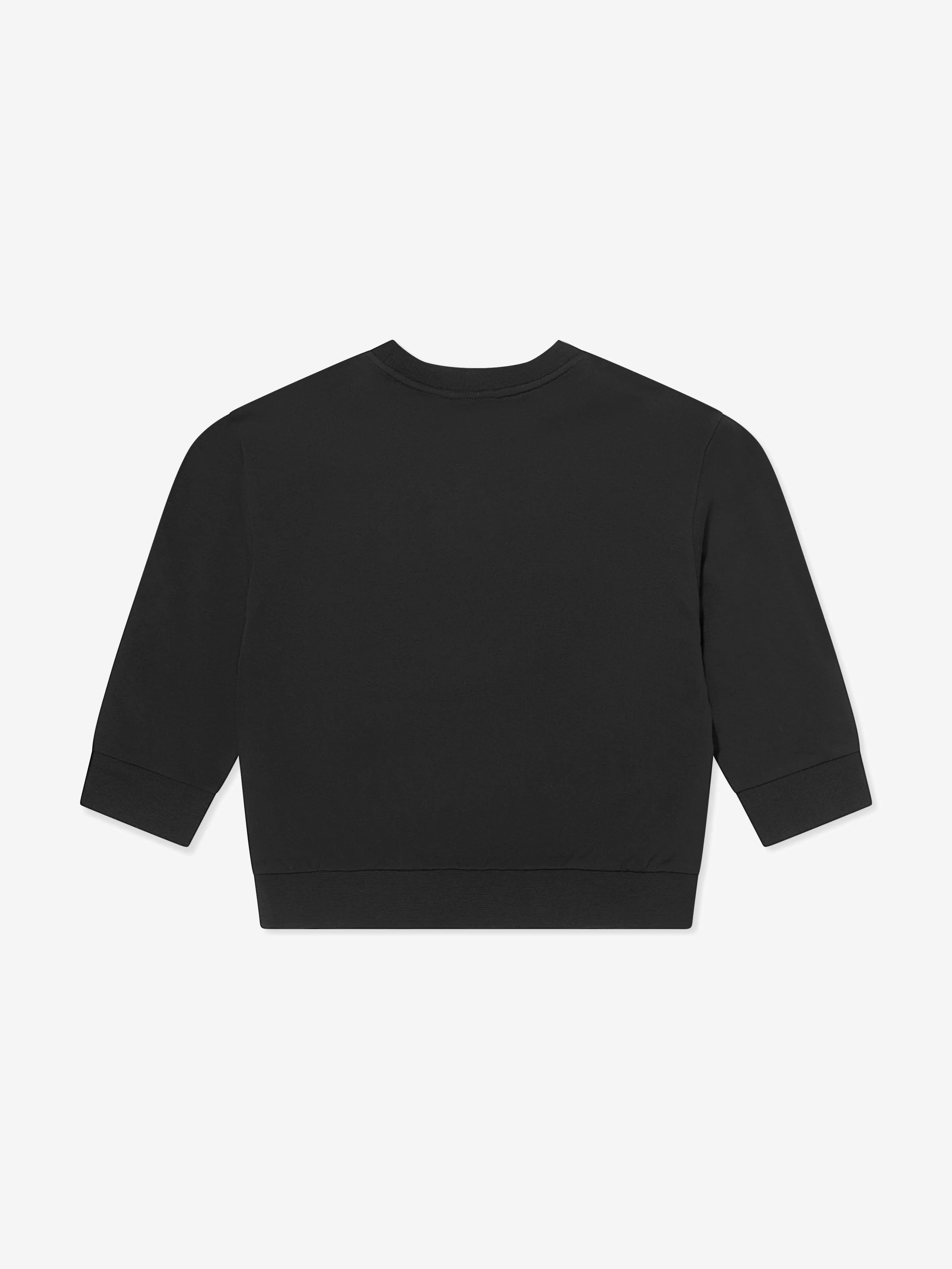 Boys Logo Sweatshirt in Black