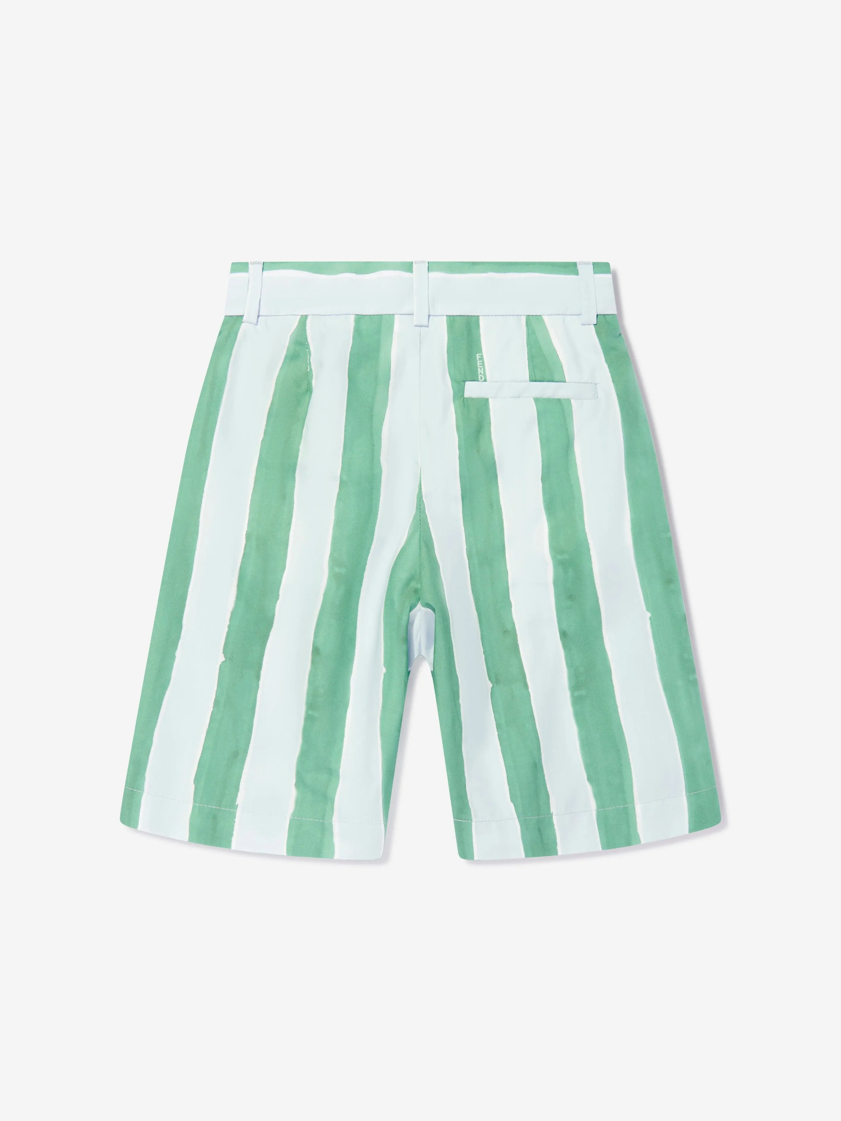 Boys Pequin Print Shorts in Blue