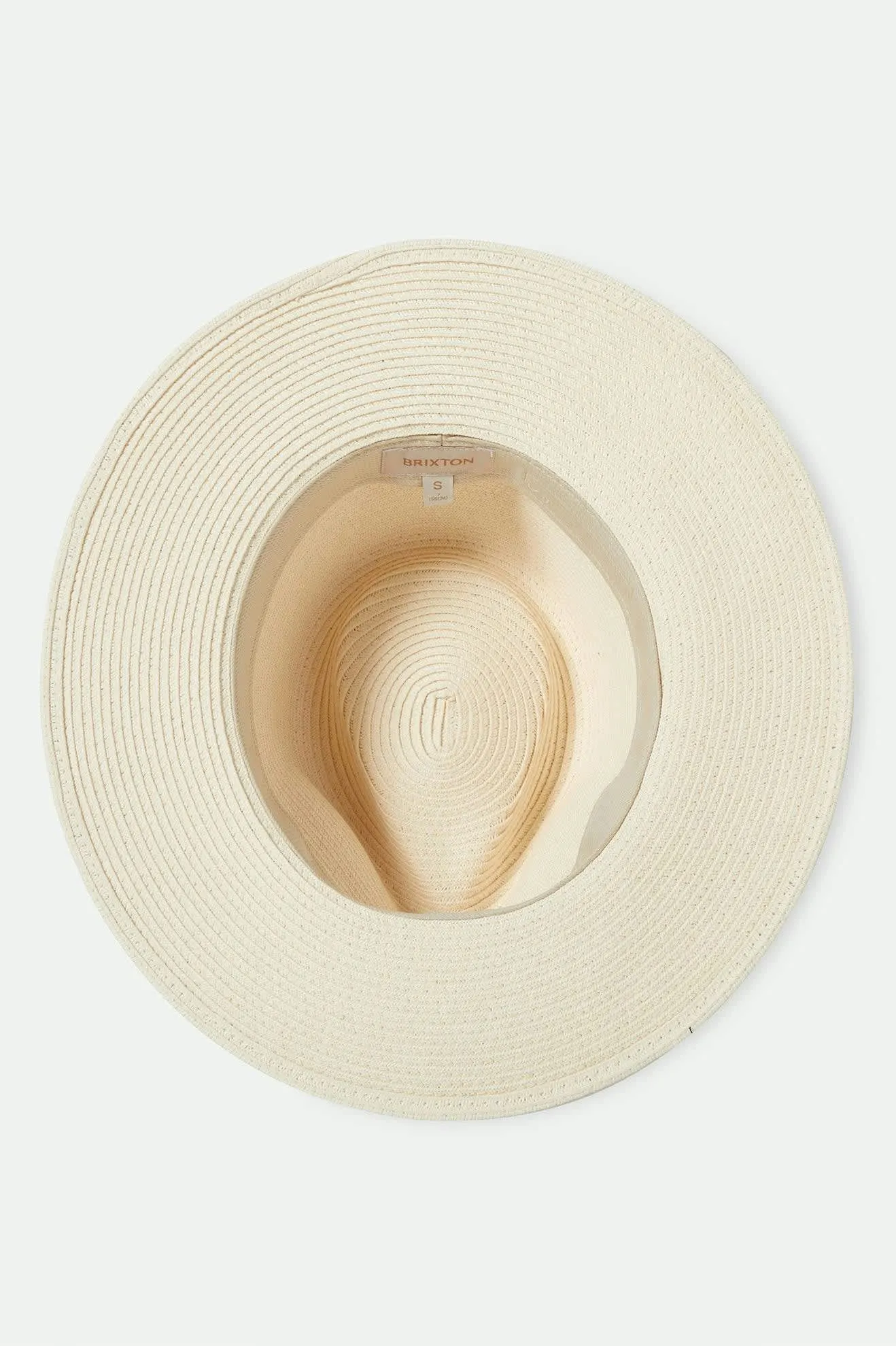 Carolina Straw Packable Travel Hat - Bone/Bone