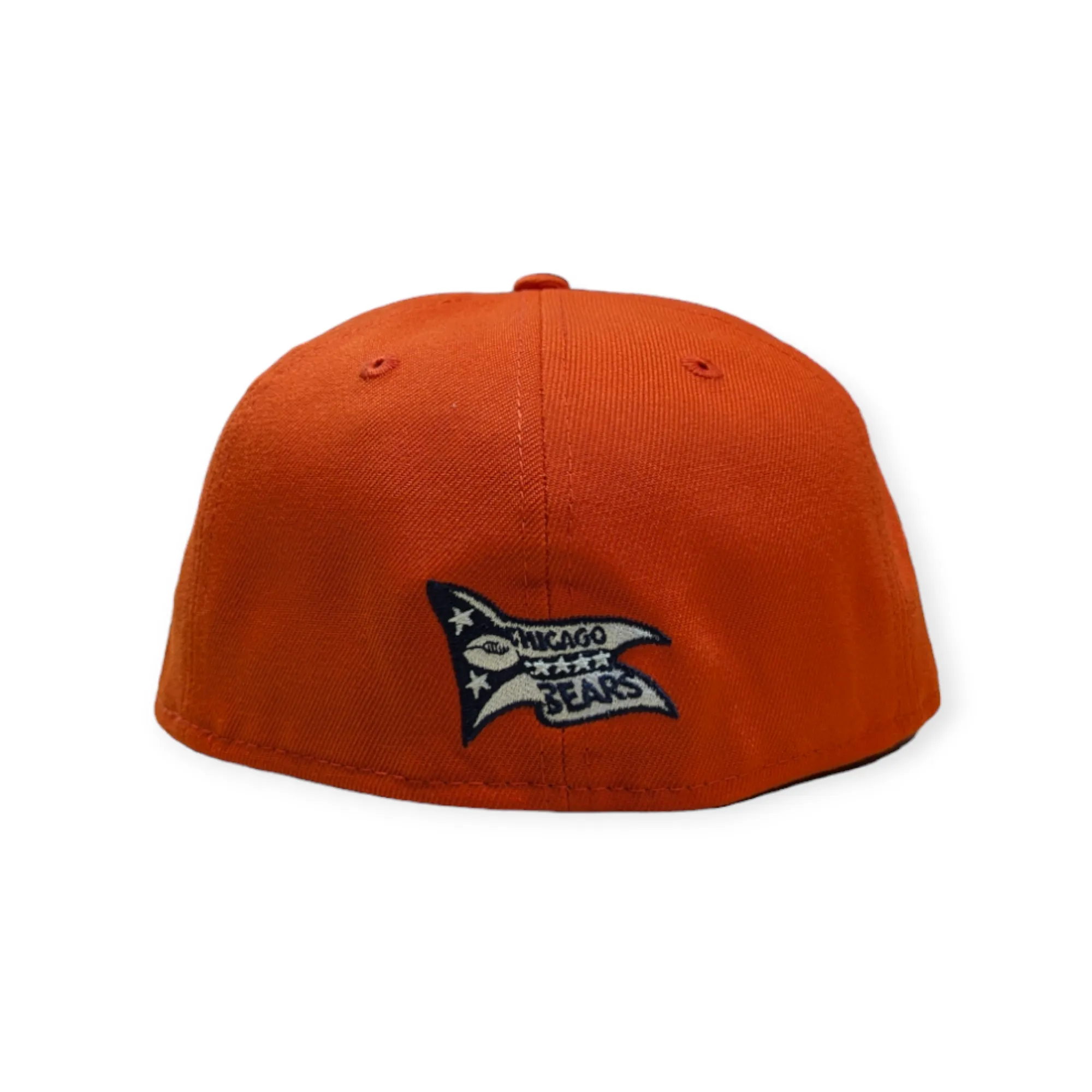 Chicago Bears "B" Logo Orange New Era 59FIFTY Fitted Hat