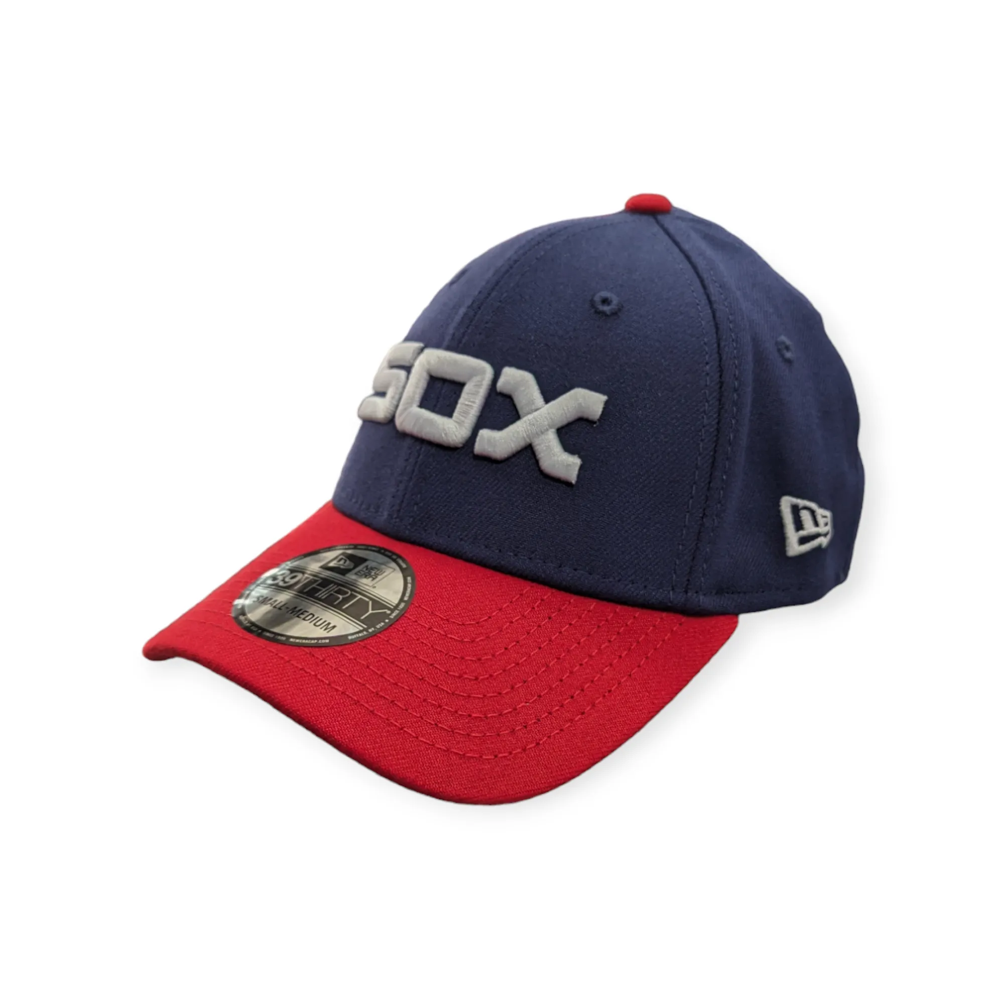 Chicago White Sox 1983 Road 2 Tone Navy/Red 75 Years 39THIRTY Flex Hat