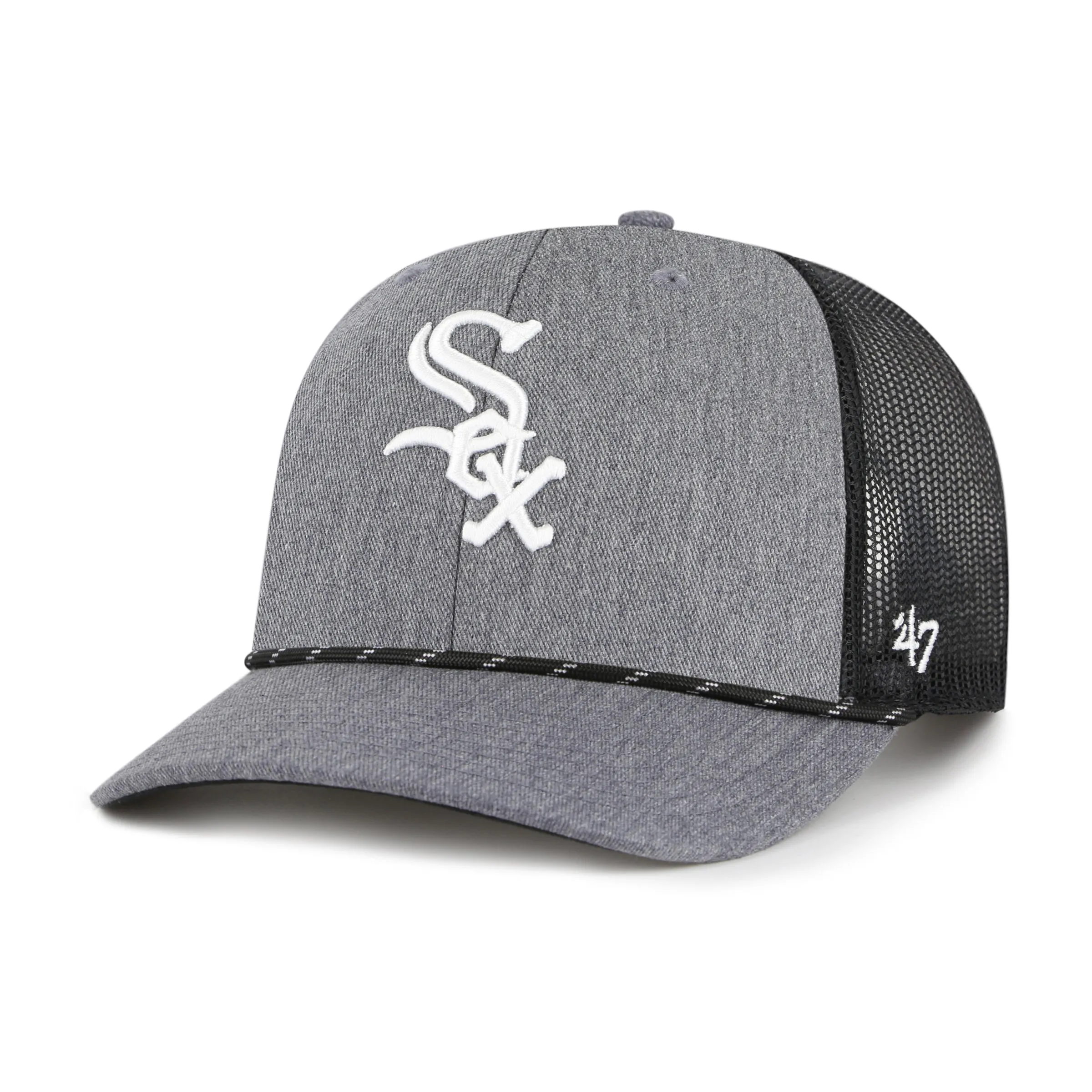 CHICAGO WHITE SOX CARBON ROPE '47 TRUCKER
