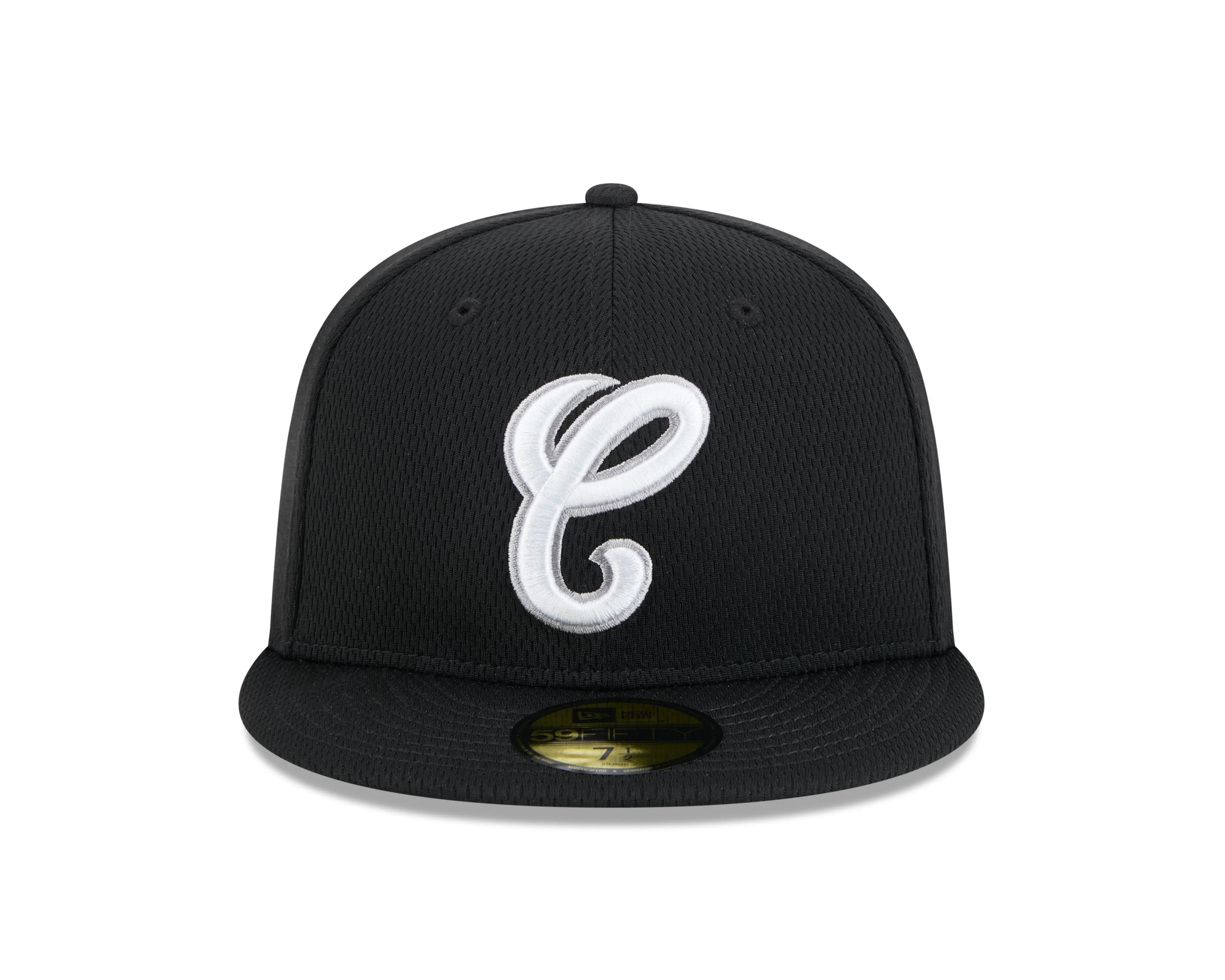Chicago White Sox New Era Black 2025 Clubhouse Alternate 59FIFTY Fitted Hat