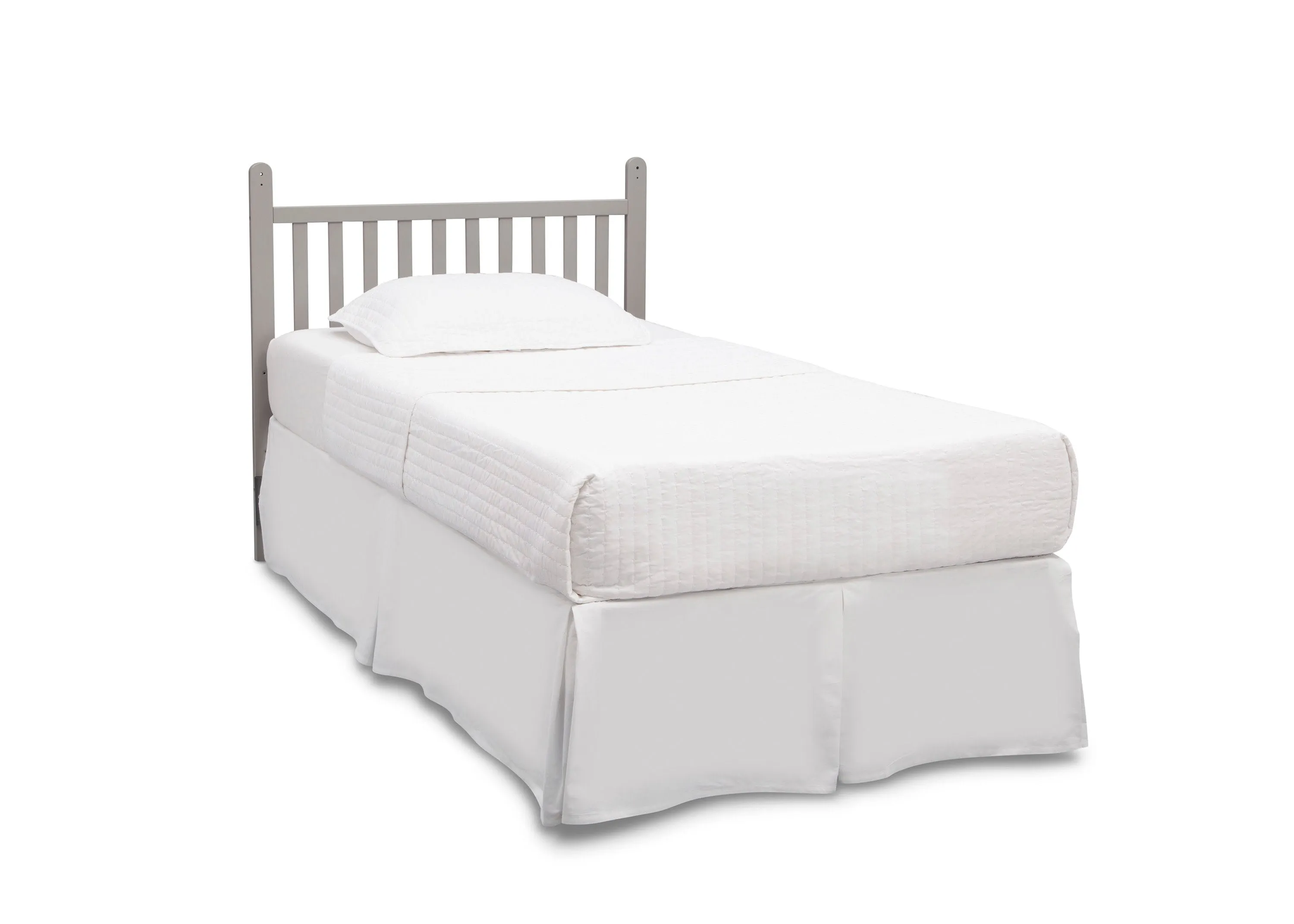 Classic Mini Crib with 2.75-inch Mattress - Convertible to Twin Bed