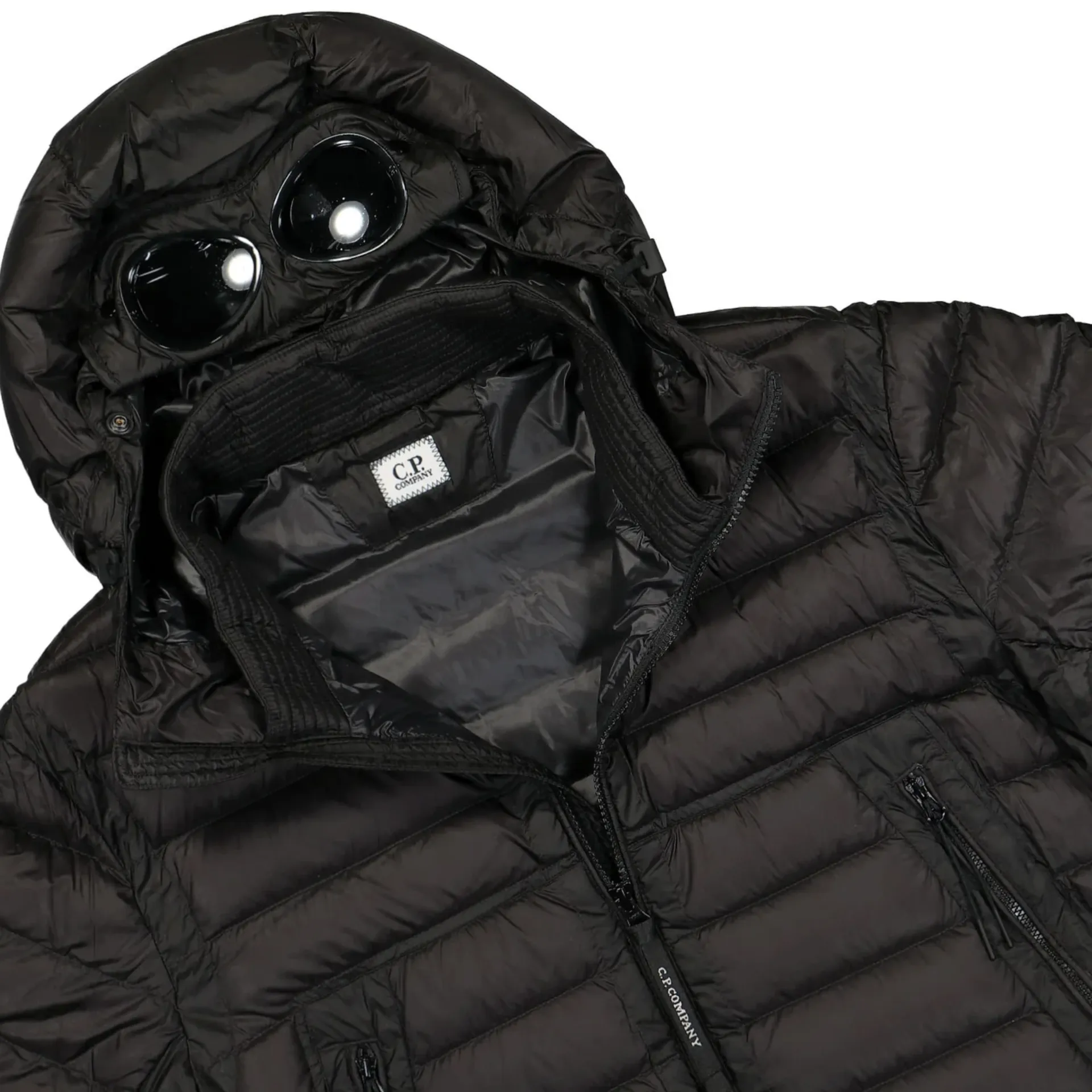 CP Company Black DD Shell Goggle Jacket
