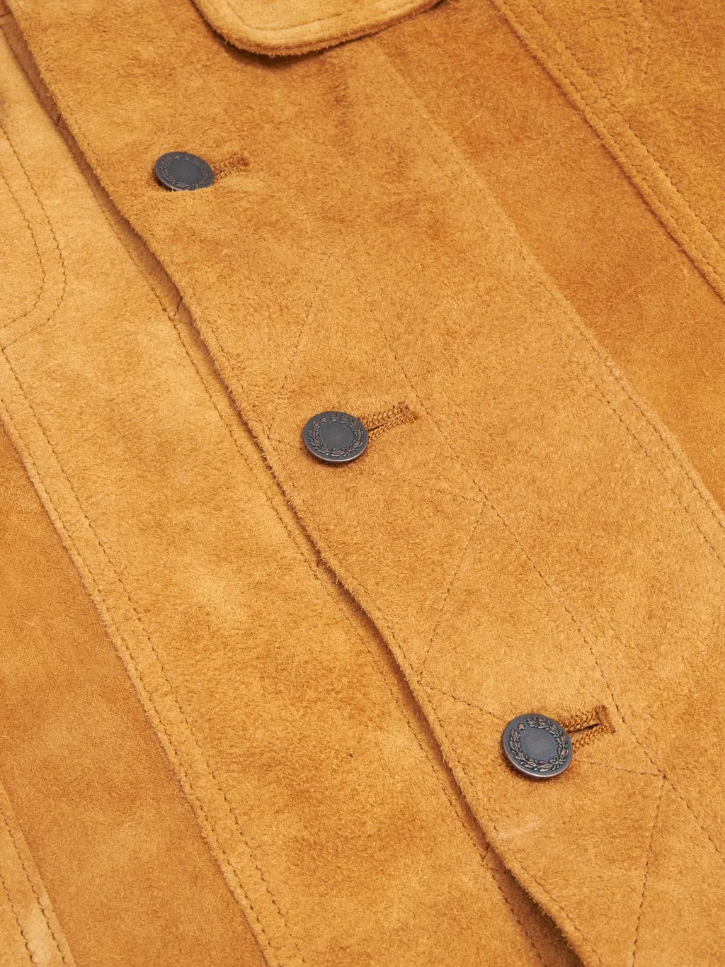 Double Helix The Boxer Beige Suede Horsehide Jacket