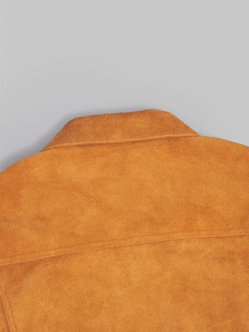 Double Helix The Boxer Beige Suede Horsehide Jacket