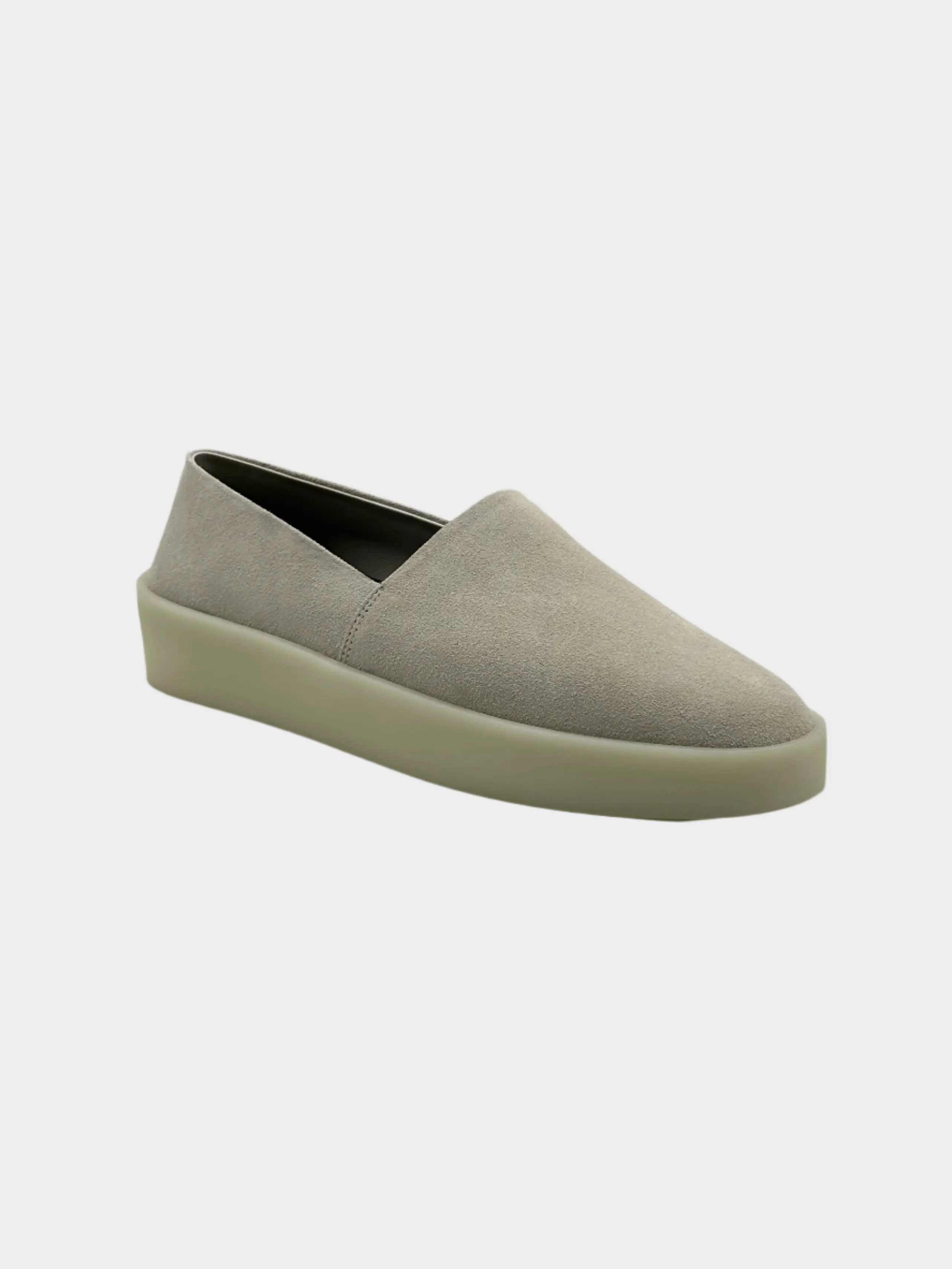 Espadrillas Dove Gray In Suede