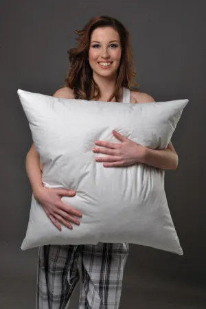European Size Pillow 95% Polish Goose Down 65cm2 750 fill power