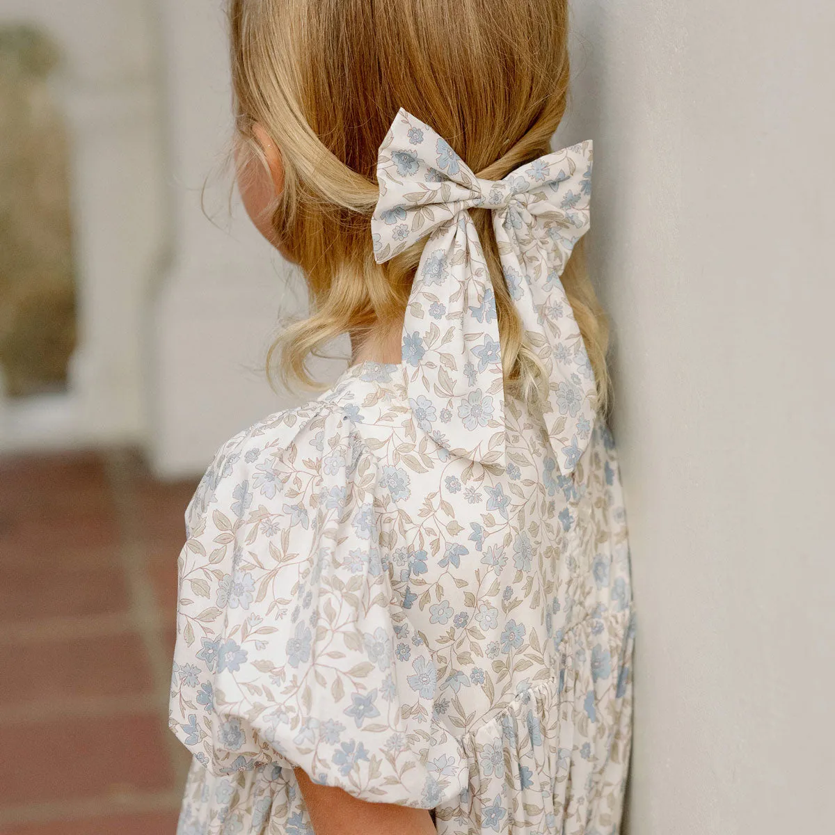 Everly Bow - Blue Garden