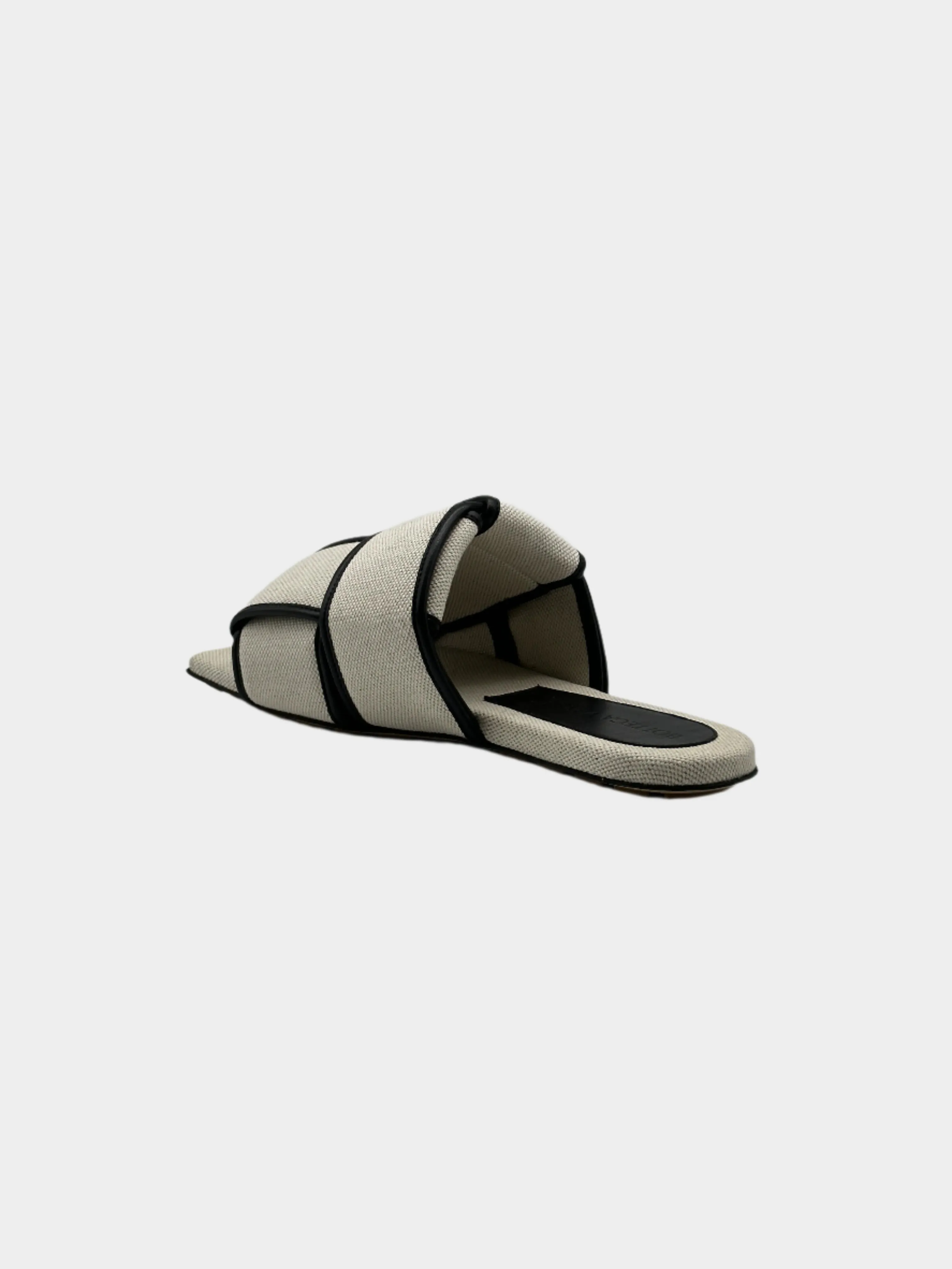 Flat Mules Intertwined Motif