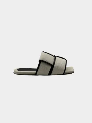 Flat Mules Intertwined Motif
