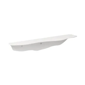Fold Wavy Shelf 35cm - White