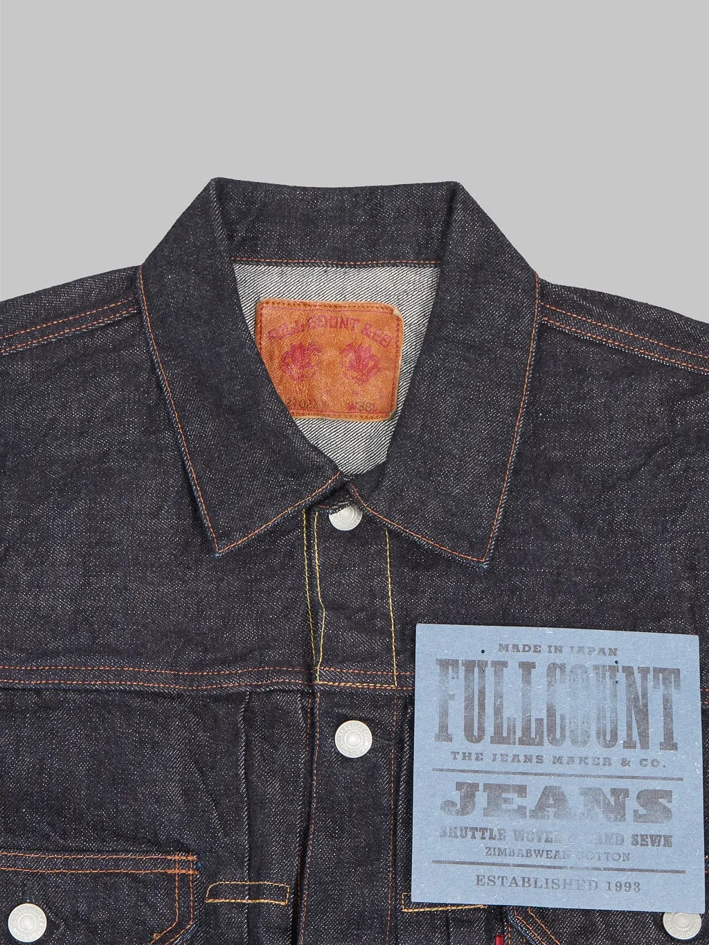 Fullcount 2102XXW 15.5oz Type II Denim Jacket