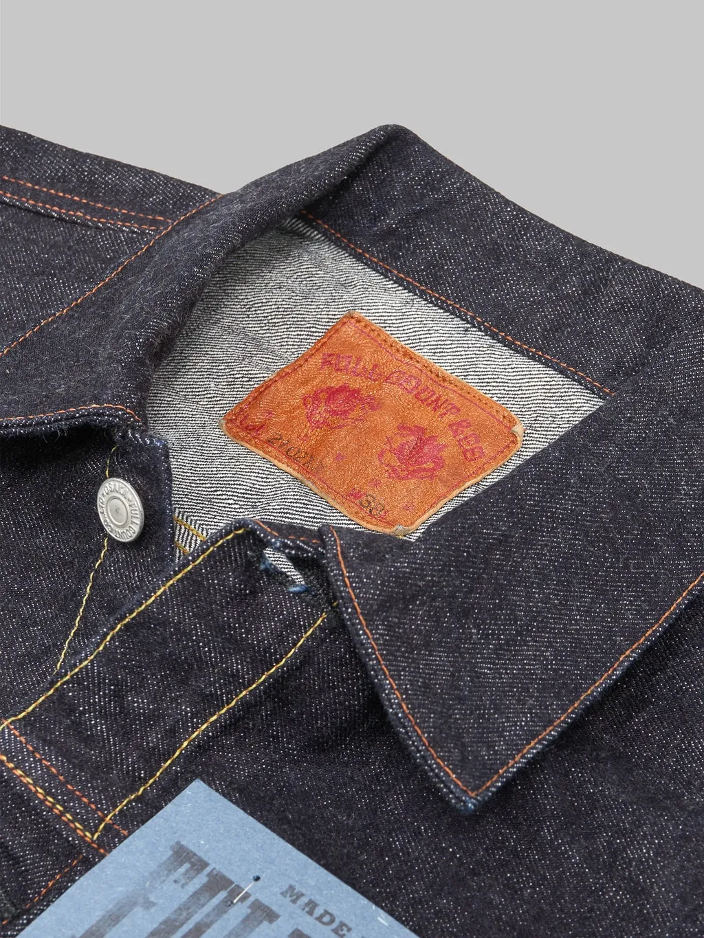 Fullcount 2102XXW 15.5oz Type II Denim Jacket