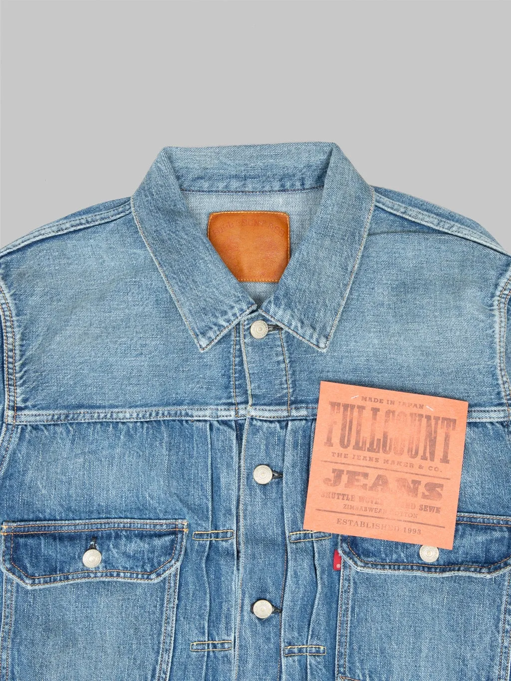 Fullcount 2978-2102SS 11.5oz Dartford Type II Denim Jacket (Super Smooth)