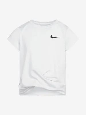 Girls All Day Play Twist T-Shirt in White