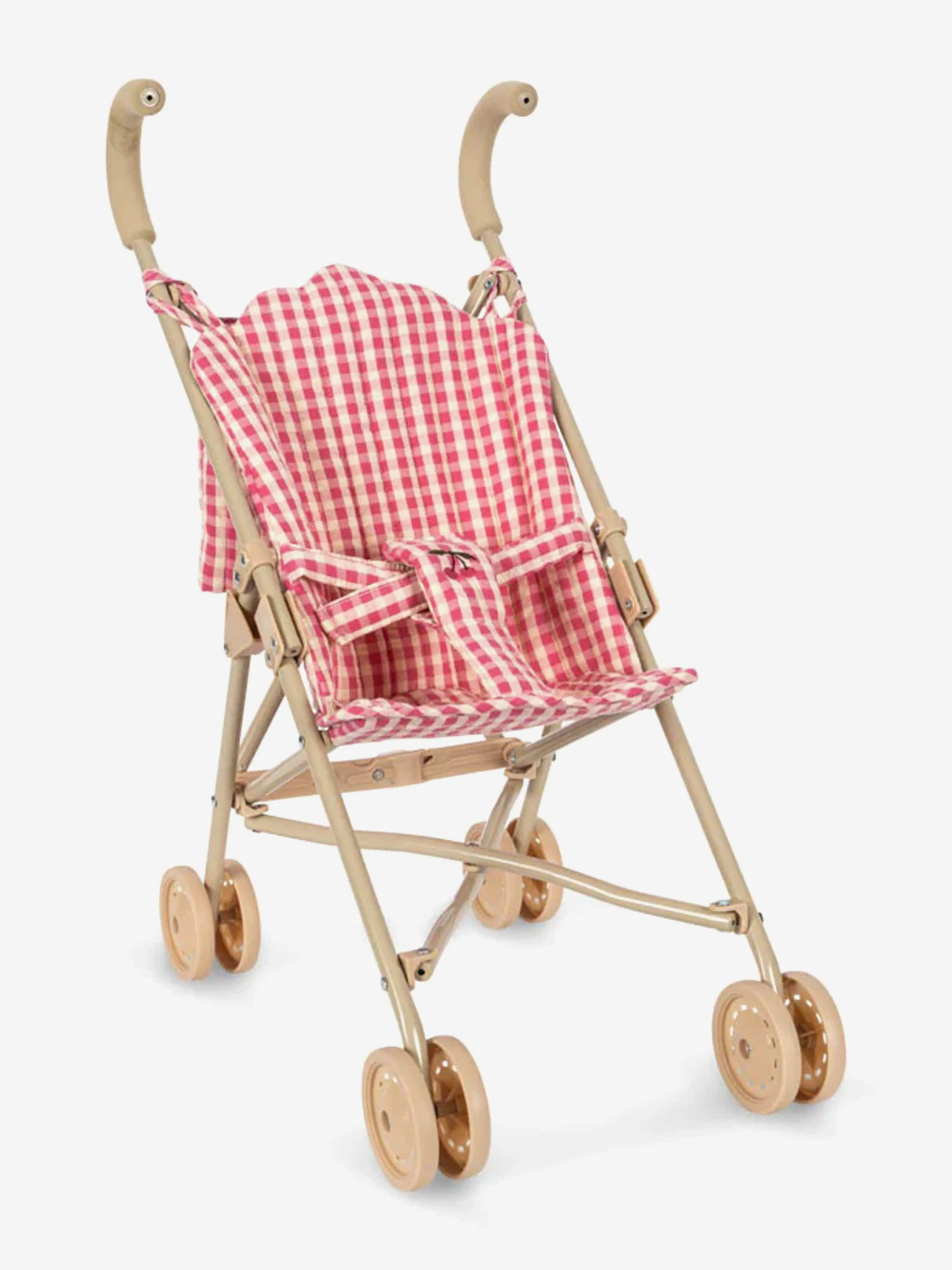 Girls Cheeky Doll Stroller in Red (57cm)