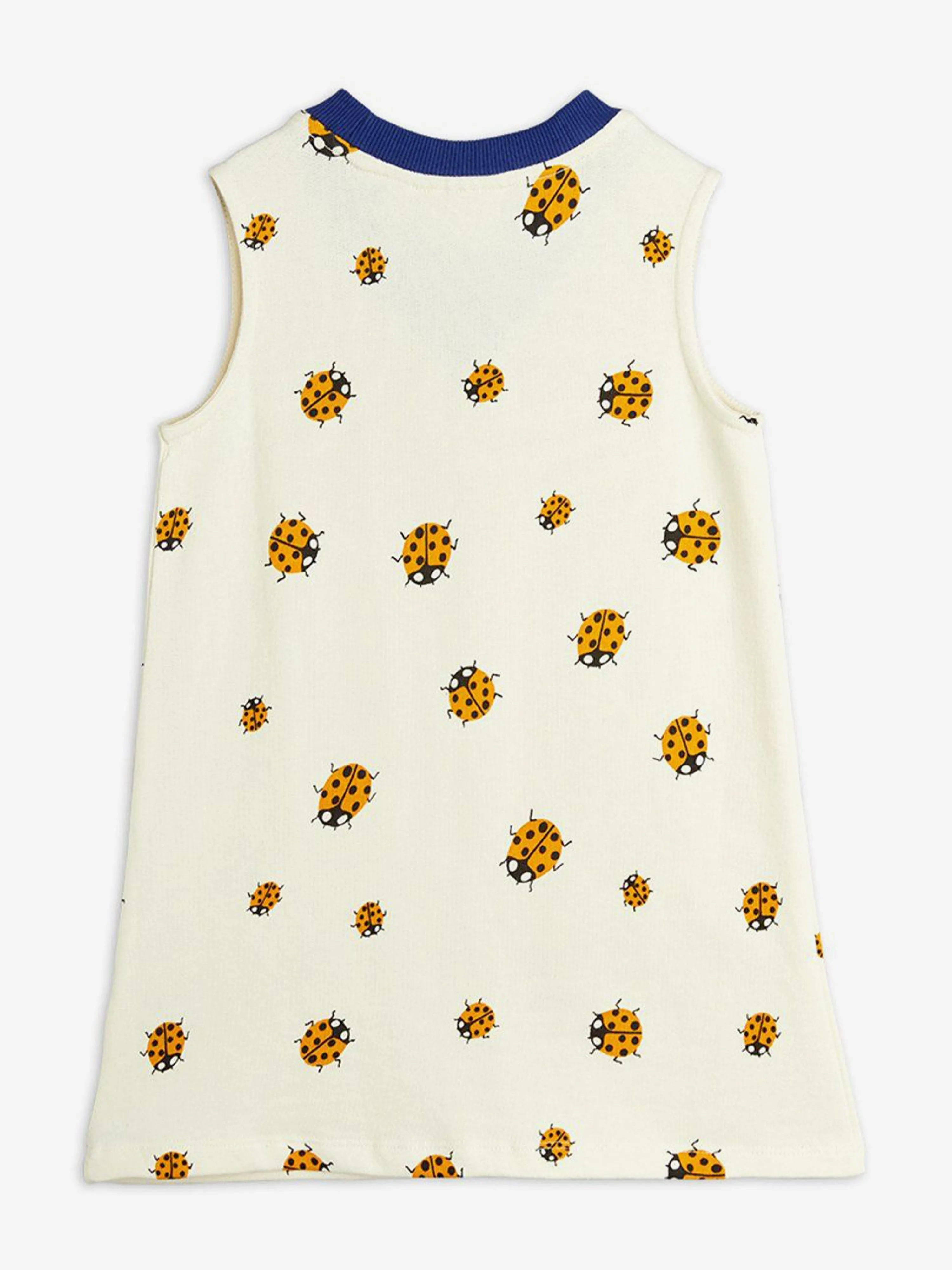 Girls Ladybugs Sweater Dress in Ivory