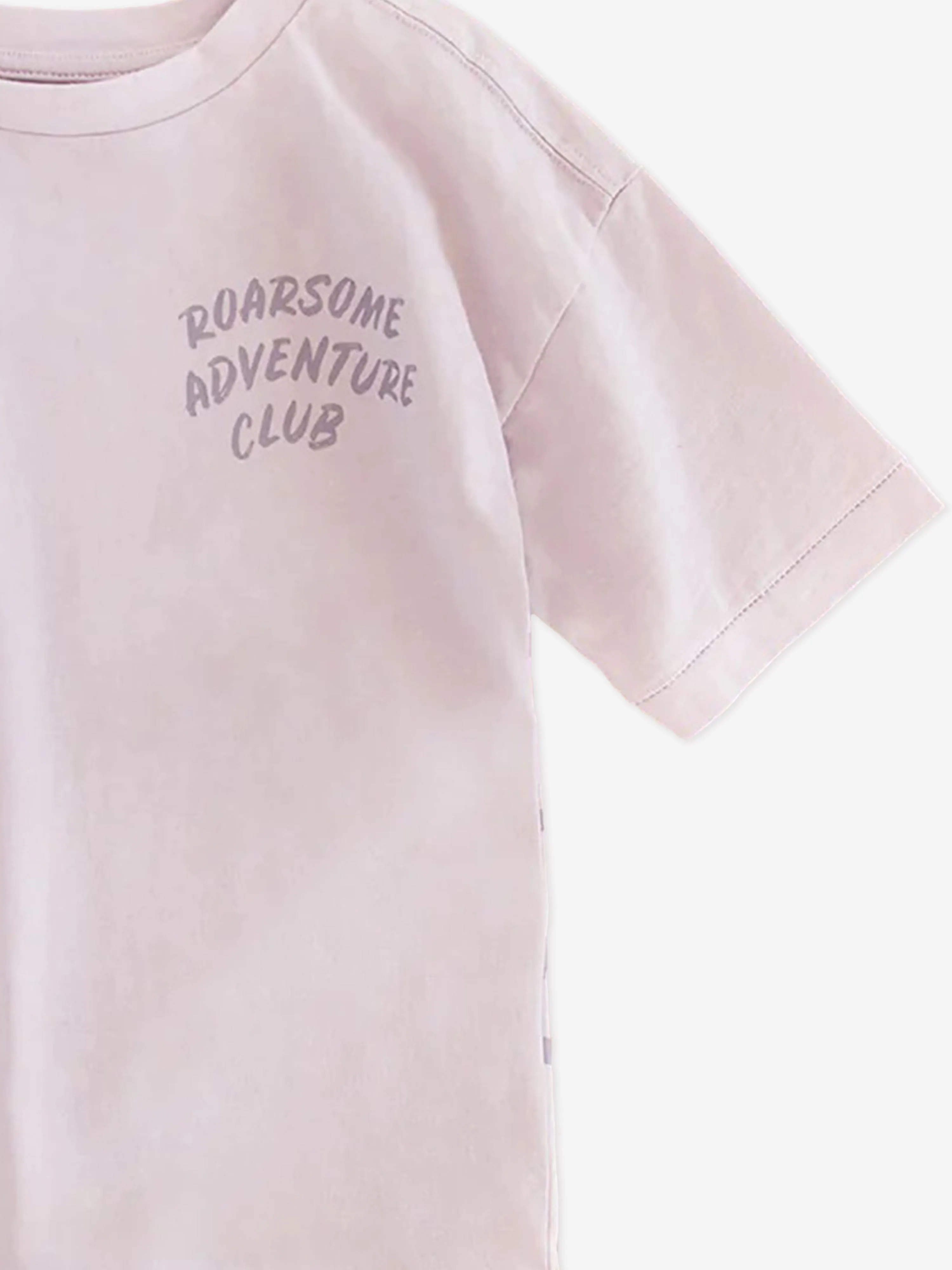 Girls Sparkle The Unicorn Adventure Club T-Shirt in Purple