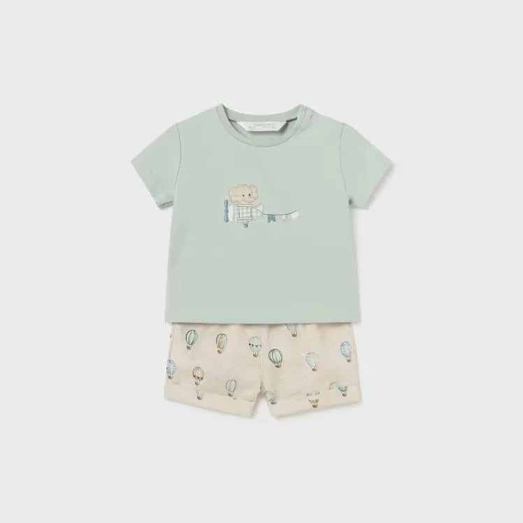 Green Jade Balloon Graphic Outfit