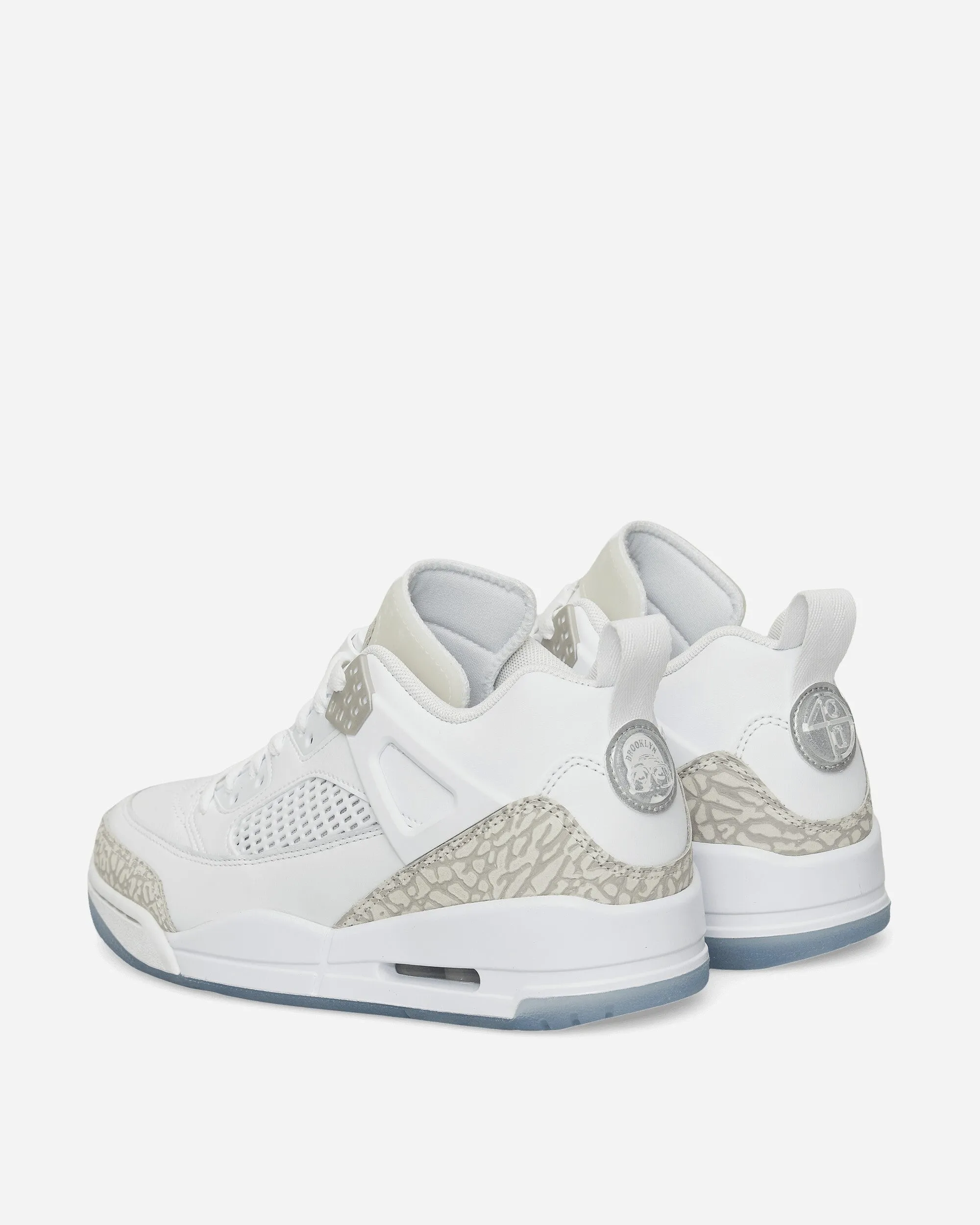 Jordan Spizike Low Sneakers White / Metallic Silver
