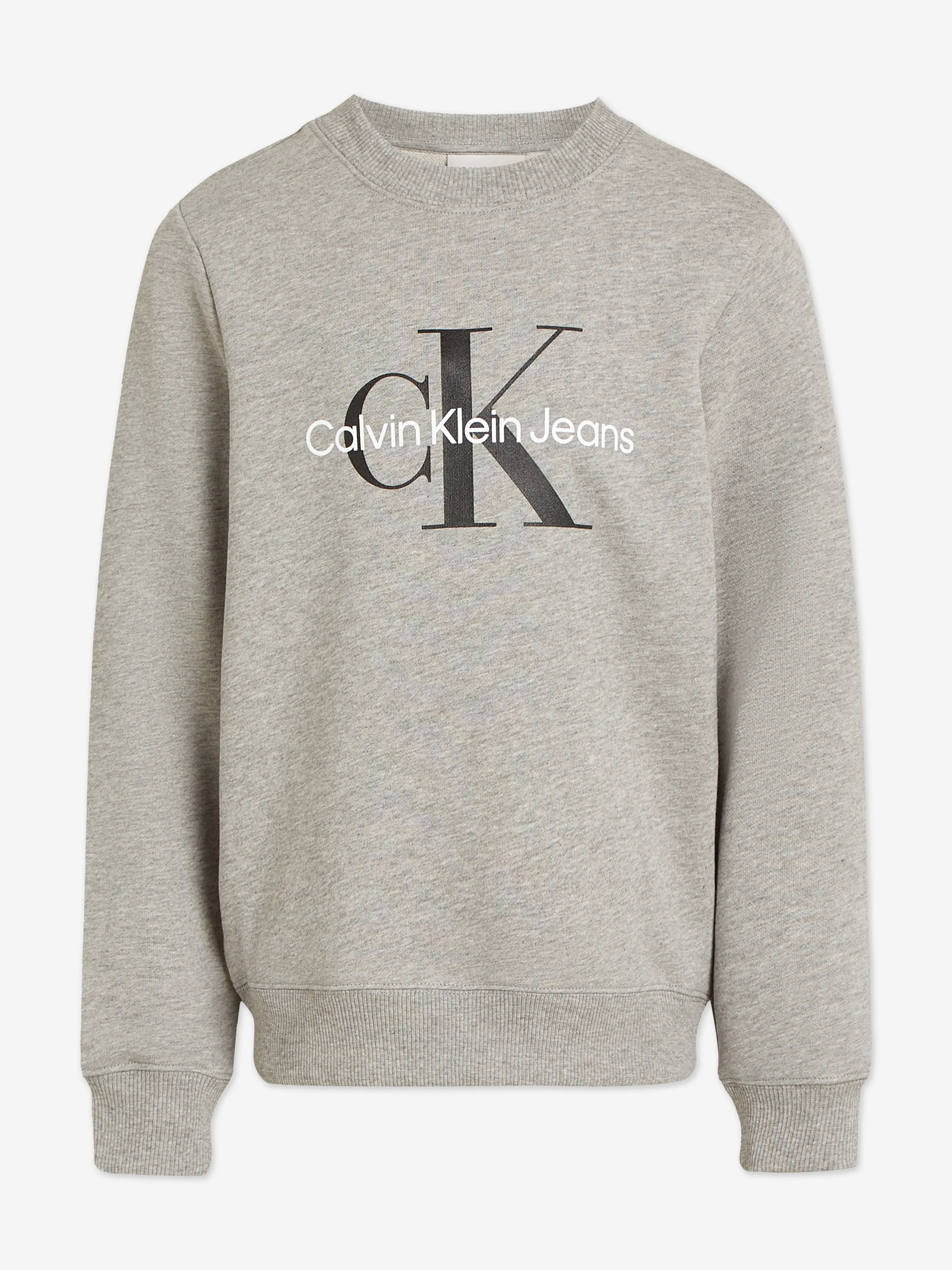 Kids CK Monogram Sweatshirt in Grey