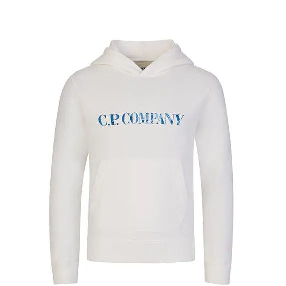 Kids CP Company Logo Hoodie