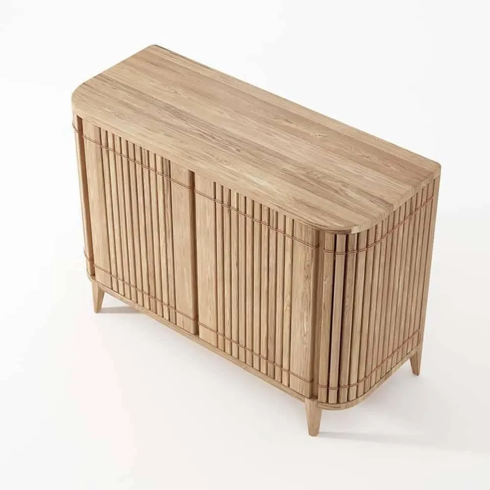 Koppar Sideboard W 2 Dr Patina Oak