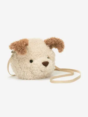 Little Pup Bag in Beige (19cm)